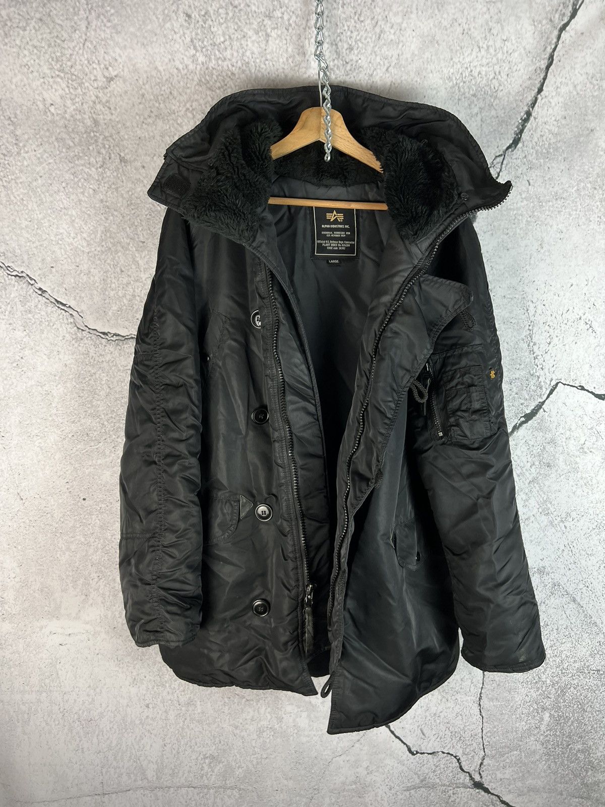 Alpha Industries Alpha Industries Arctic coat MA-1 style jacket coat Size US L / EU 52-54 / 3 - 3 Thumbnail