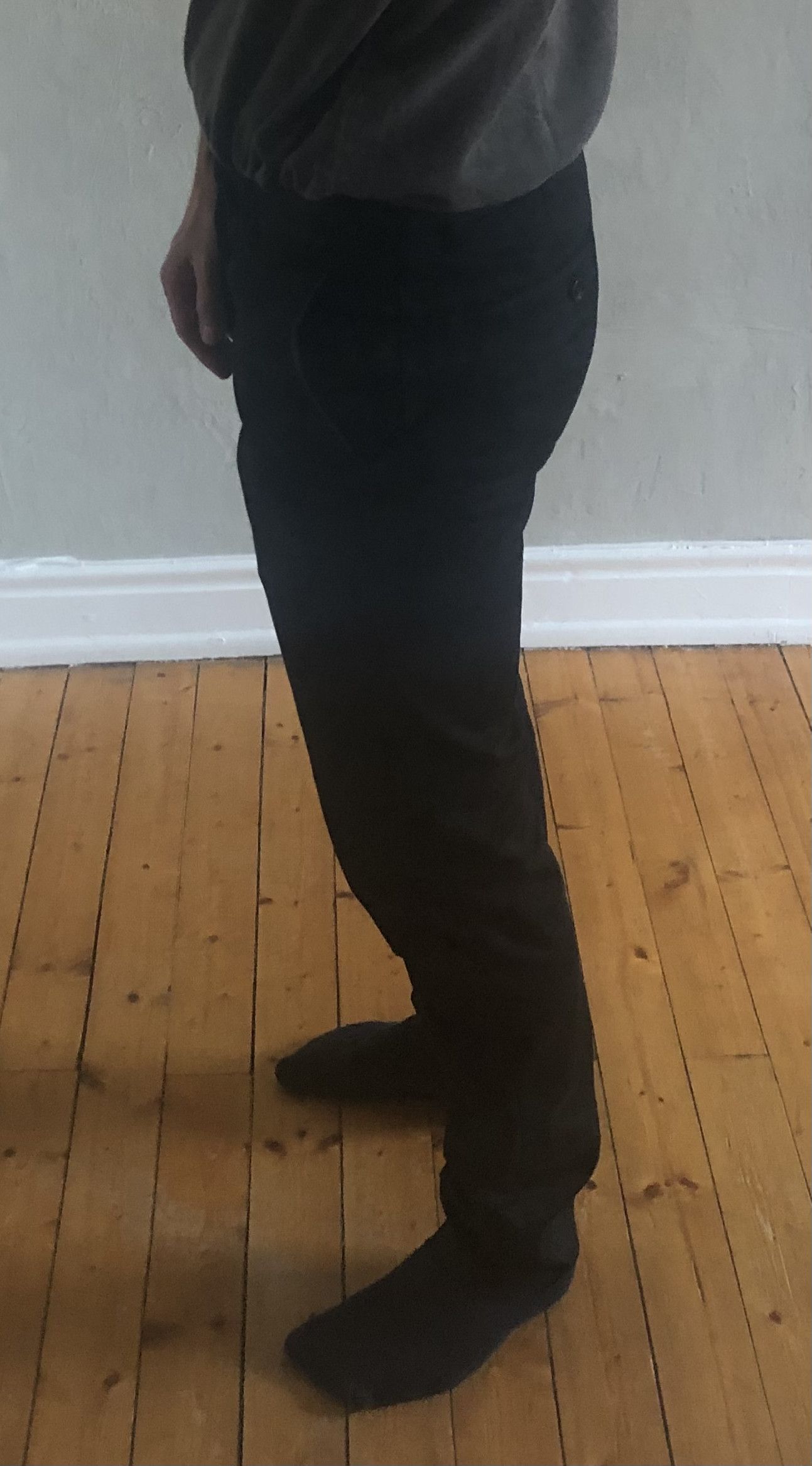 Maison Margiela AW15 Maison Margiela 14 black cotton semi-dressed pants Size US 32 / EU 48 - 12 Thumbnail
