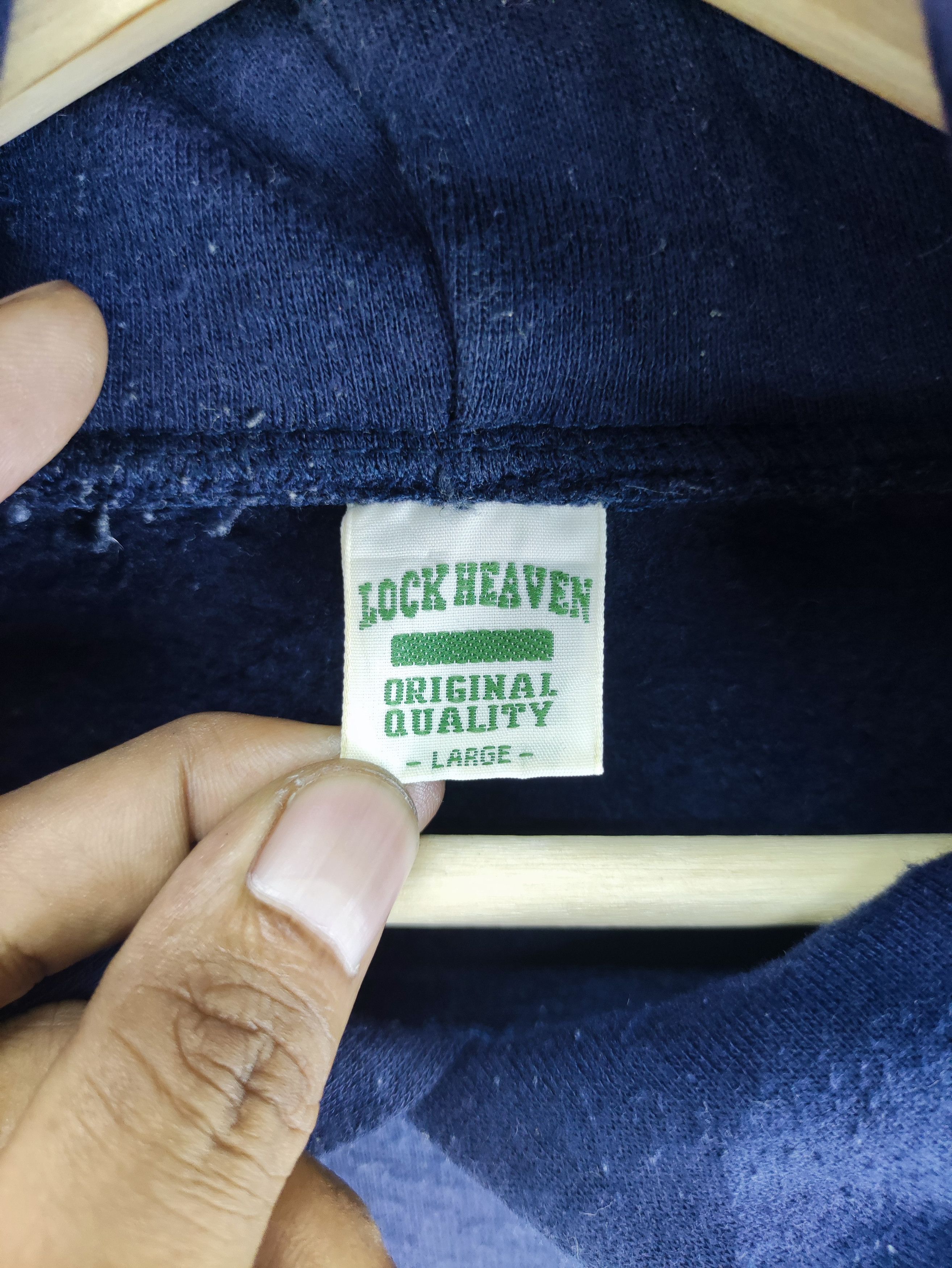 Japanese Brand Vintage Sweatshirt Hoodie By Lock Haven Size US L / EU 52-54 / 3 - 5 Thumbnail