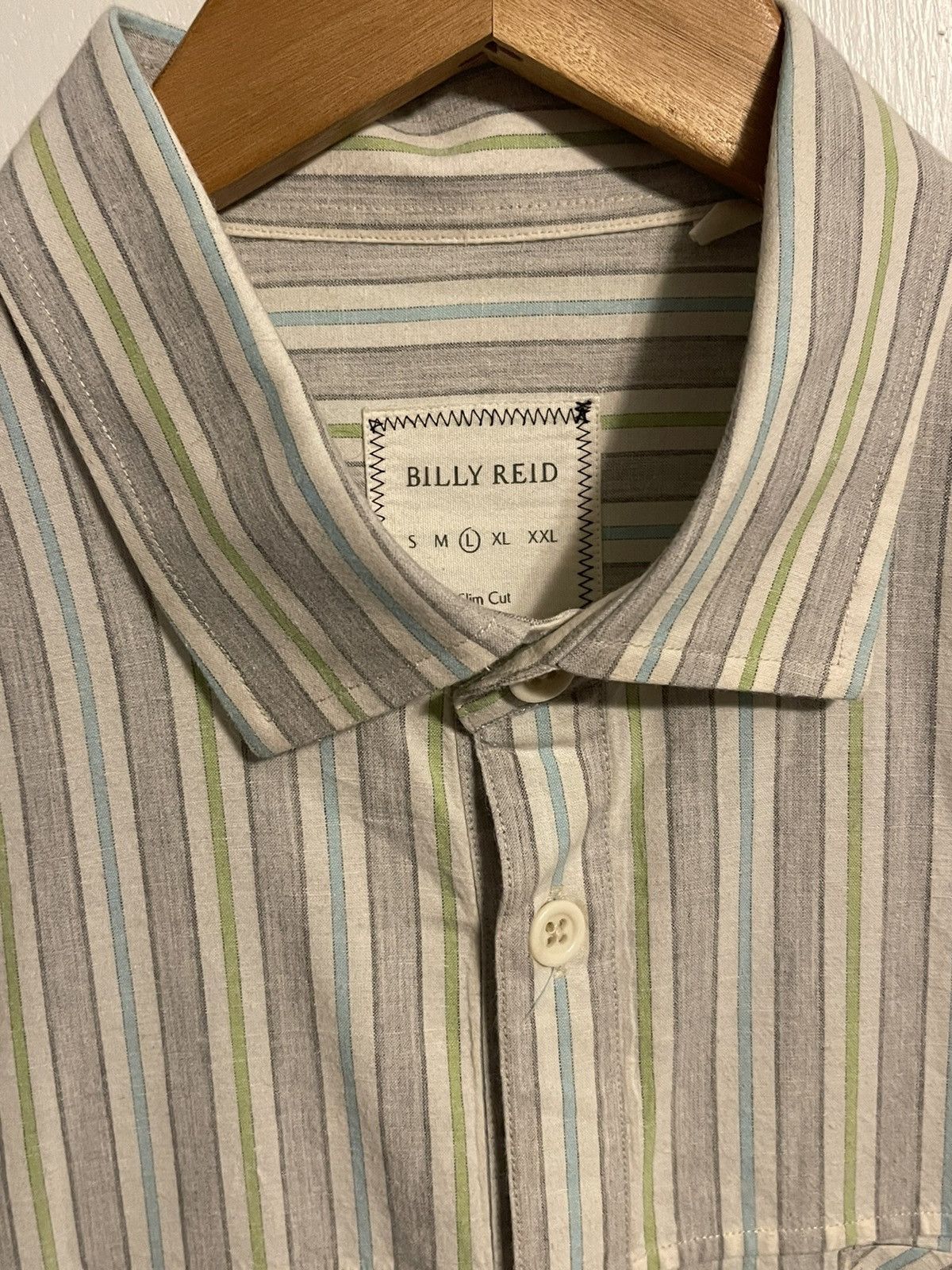 Billy Reid Billy Reid Striped Formal Button Down Size US L / EU 52-54 / 3 - 3 Thumbnail