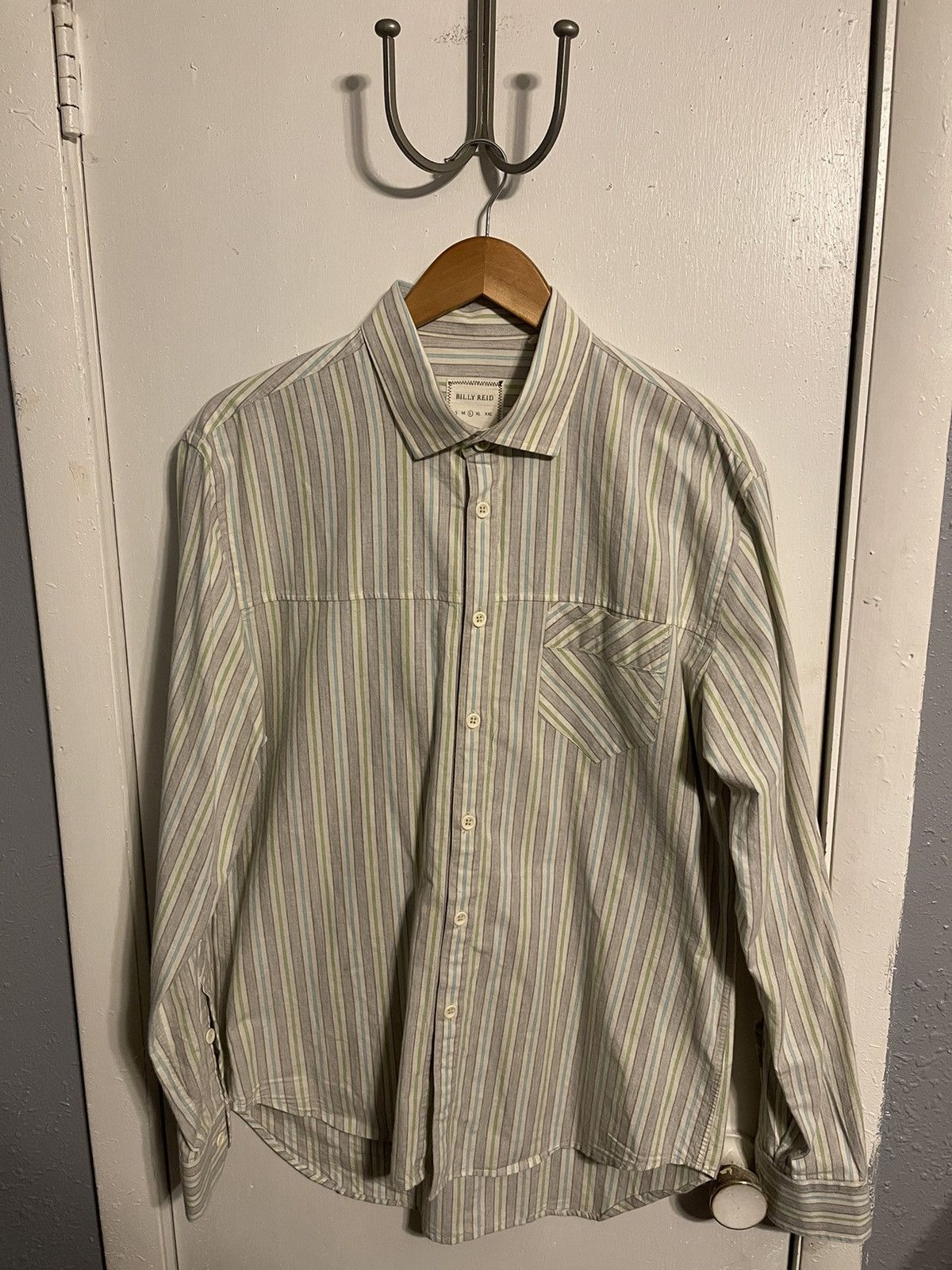 Billy Reid Billy Reid Striped Formal Button Down Size US L / EU 52-54 / 3 - 1 Thumbnail