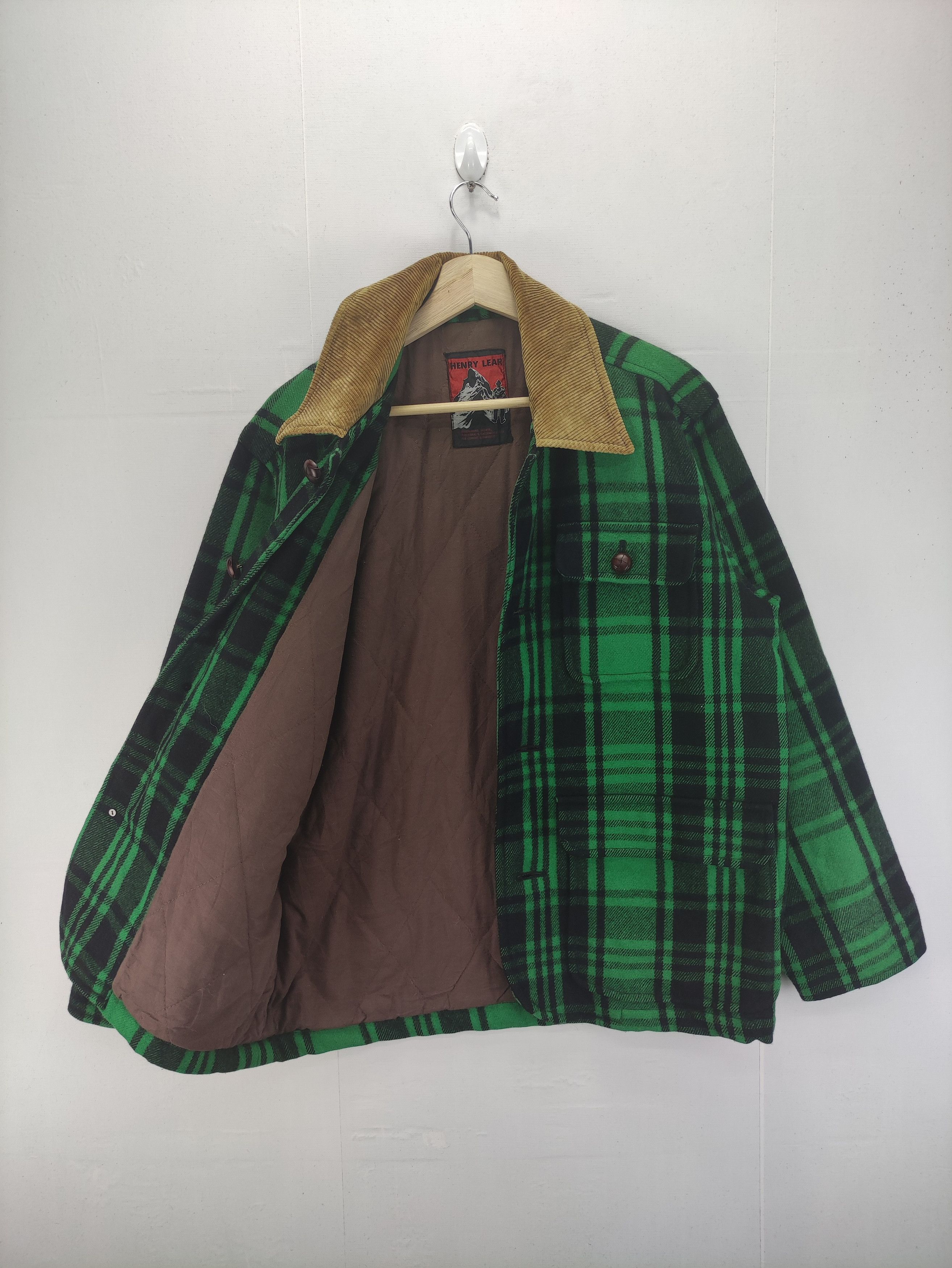 Toyo Enterprises Vintage Henry Lear Wool Jacket Size US M / EU 48-50 / 2 - 2 Thumbnail