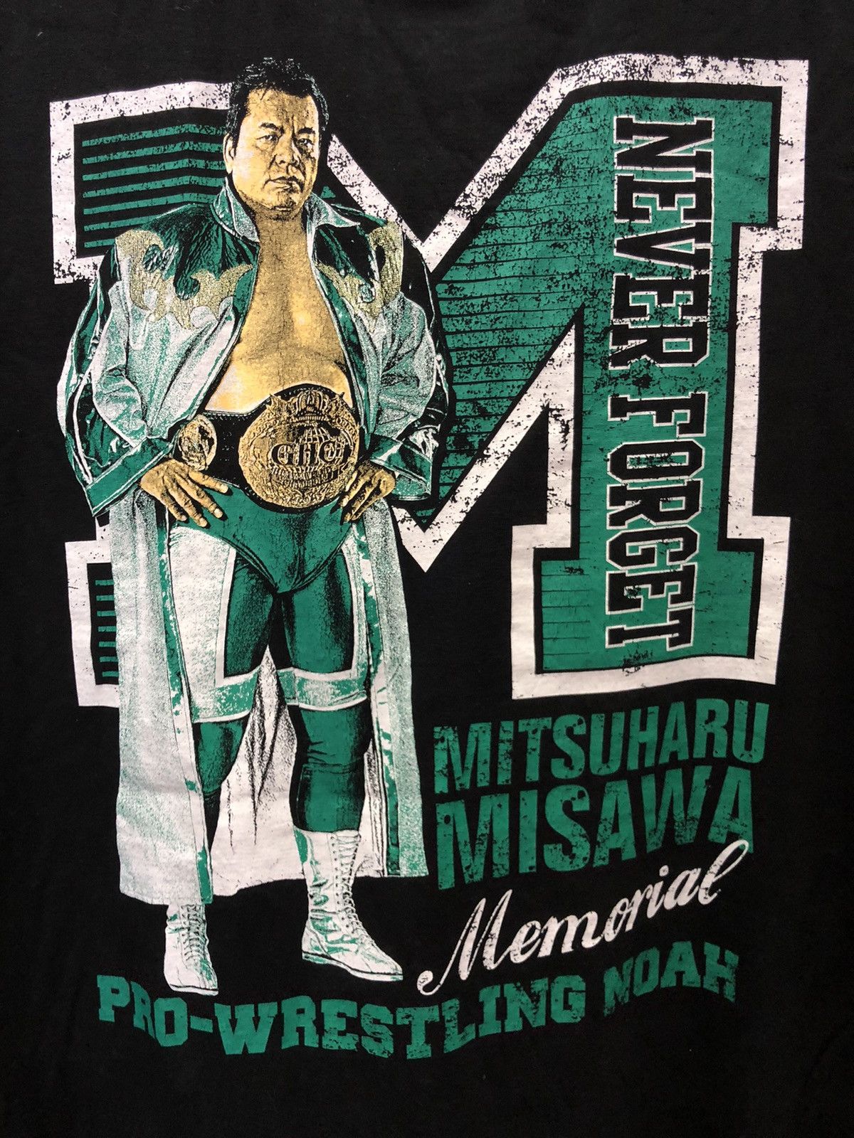 Japanese Brand × Noah Mitsuharu Misawa memorial Pro- Wresling NOAH - Never forget Size US L / EU 52-54 / 3 - 3 Thumbnail