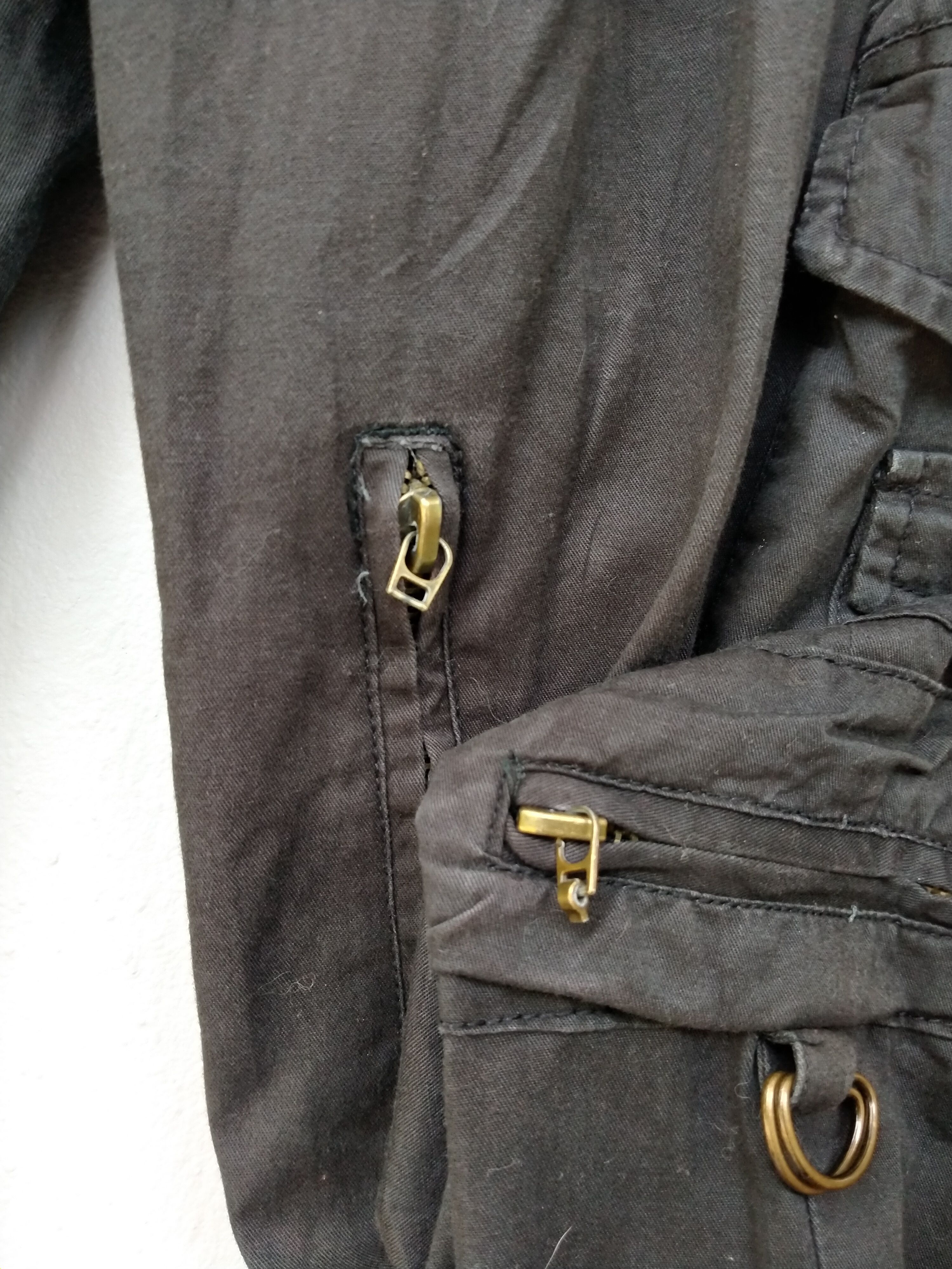 Japanese Brand JapaneseBrand LOWBOX Drawstring Parachute Cargo Pant Size US 31 - 15 Thumbnail