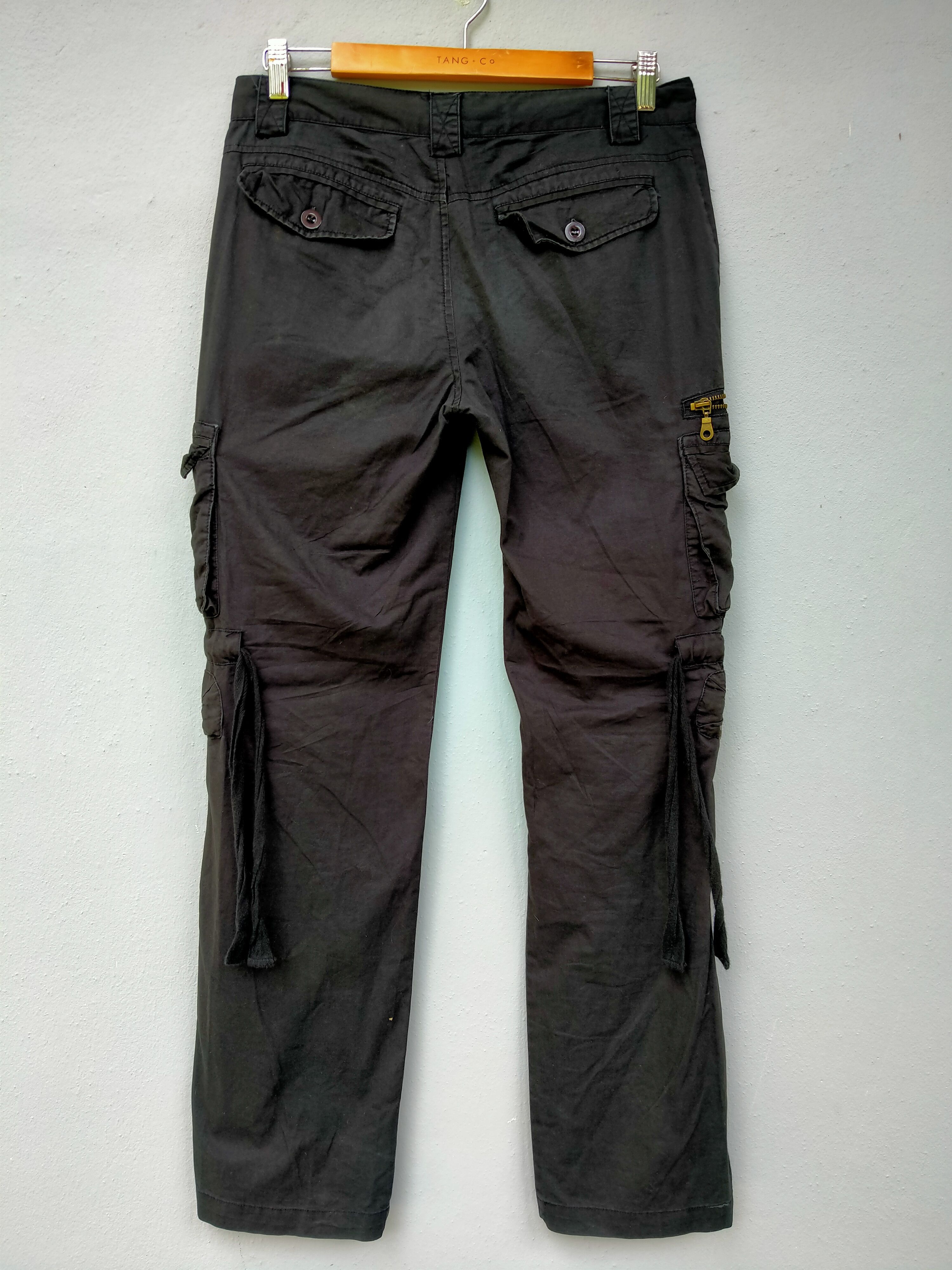 Japanese Brand JapaneseBrand LOWBOX Drawstring Parachute Cargo Pant Size US 31 - 3 Thumbnail