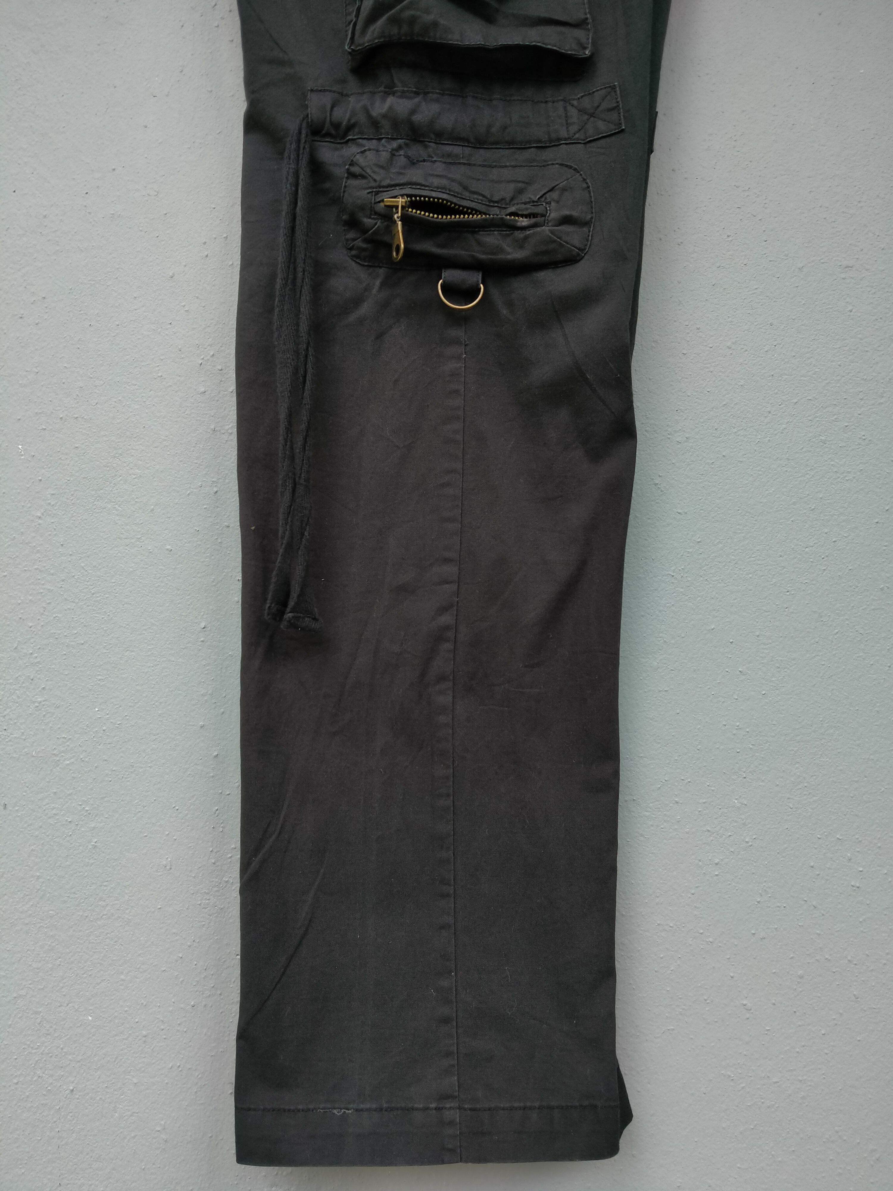 Japanese Brand JapaneseBrand LOWBOX Drawstring Parachute Cargo Pant Size US 31 - 11 Thumbnail