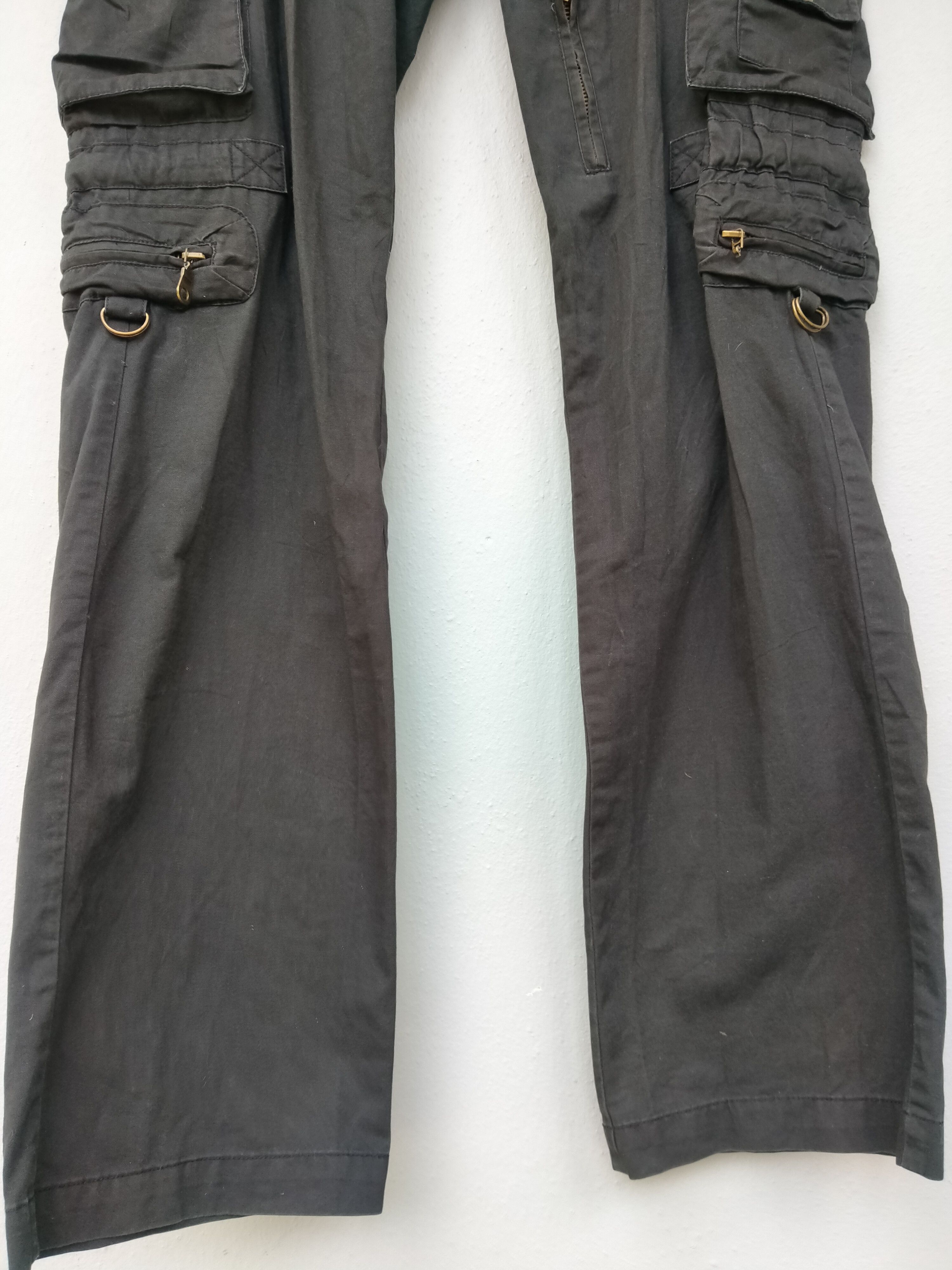 Japanese Brand JapaneseBrand LOWBOX Drawstring Parachute Cargo Pant Size US 31 - 16 Thumbnail