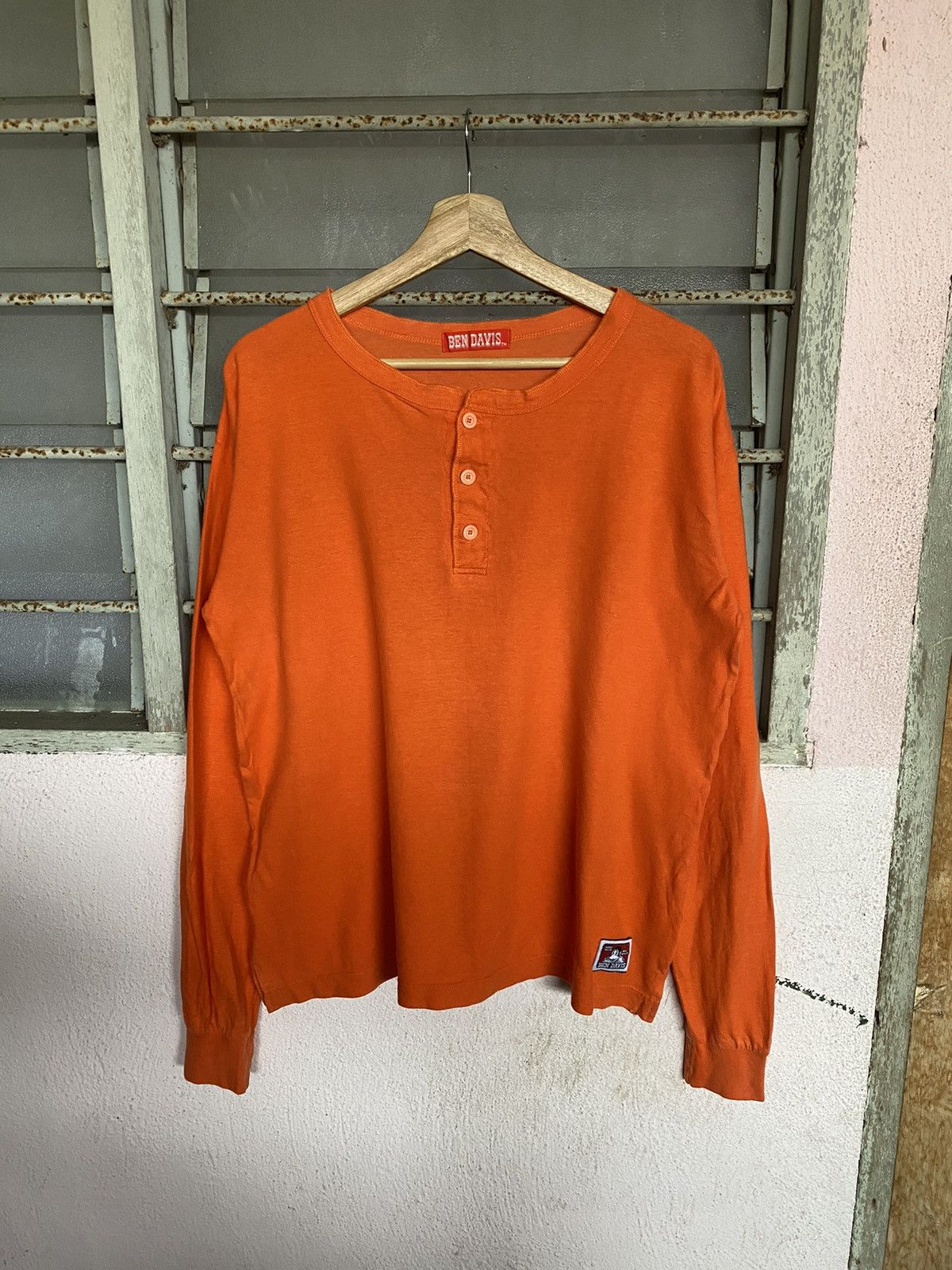 Ben Davis Ben Davis henley shirts Size US M / EU 48-50 / 2 - 7 Thumbnail