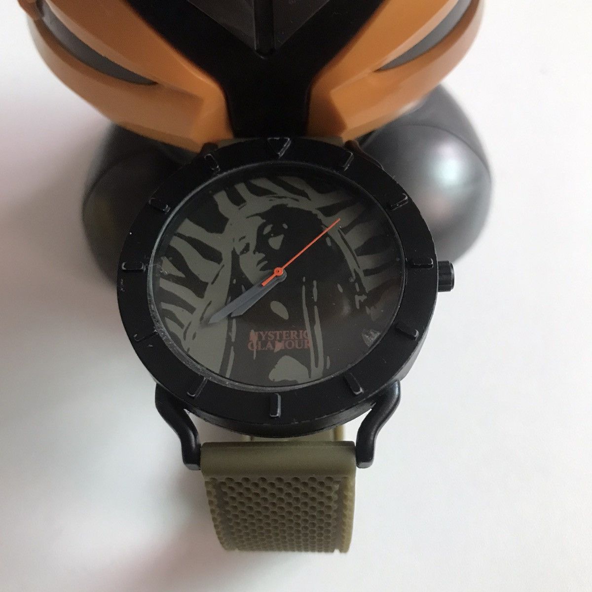 Hysteric Glamour × Vintage Rare Hysteric Glamour Steel Benzel Rubber Band Watch Size ONE SIZE - 1 Thumbnail