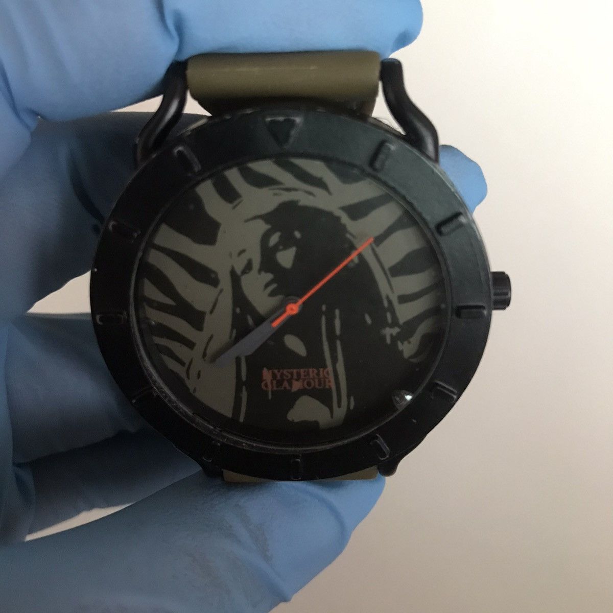 Hysteric Glamour × Vintage Rare Hysteric Glamour Steel Benzel Rubber Band Watch Size ONE SIZE - 3 Thumbnail