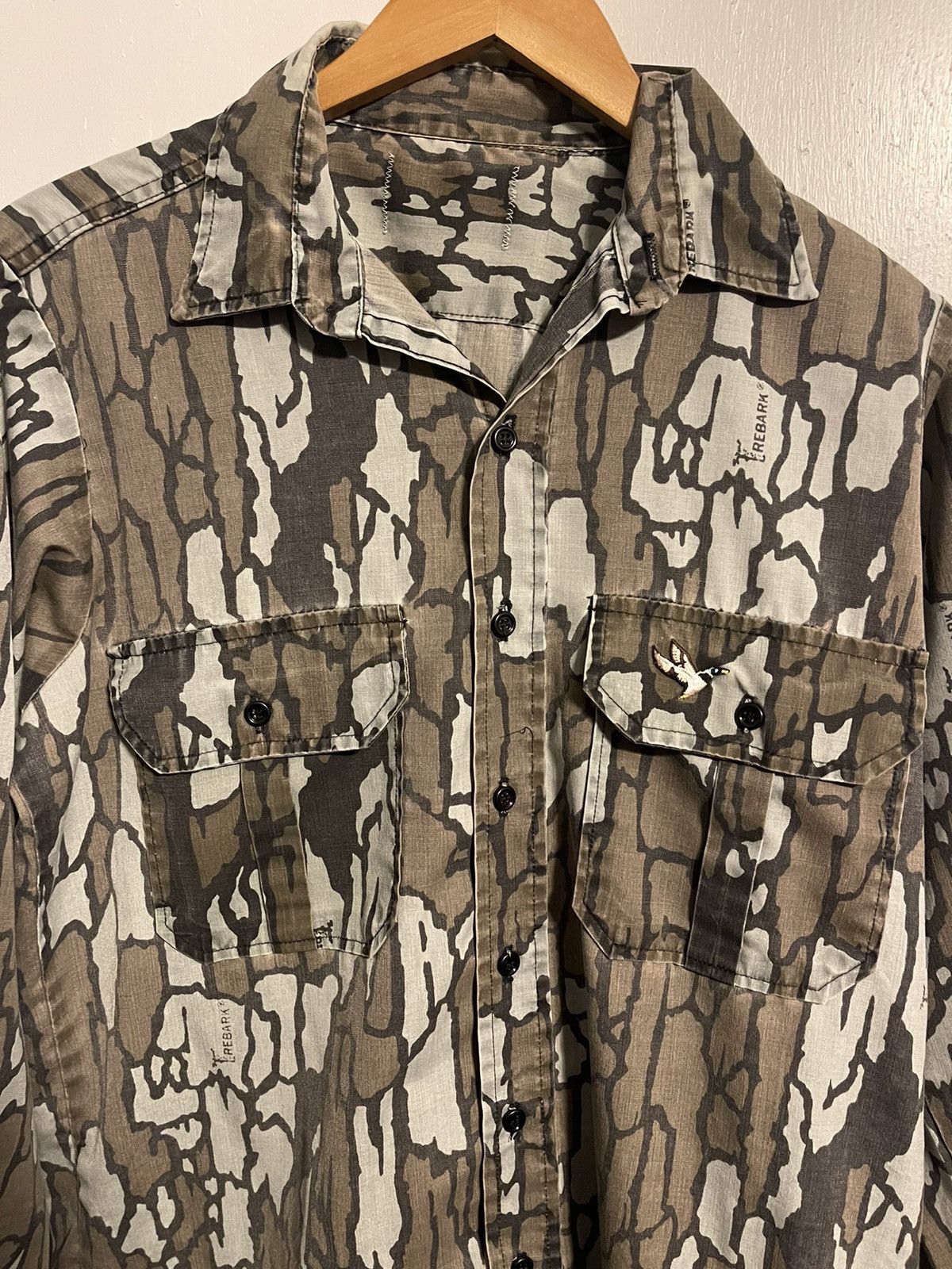 Vintage Vintage Camo Duck Longsleeve Size US L / EU 52-54 / 3 - 2 Thumbnail