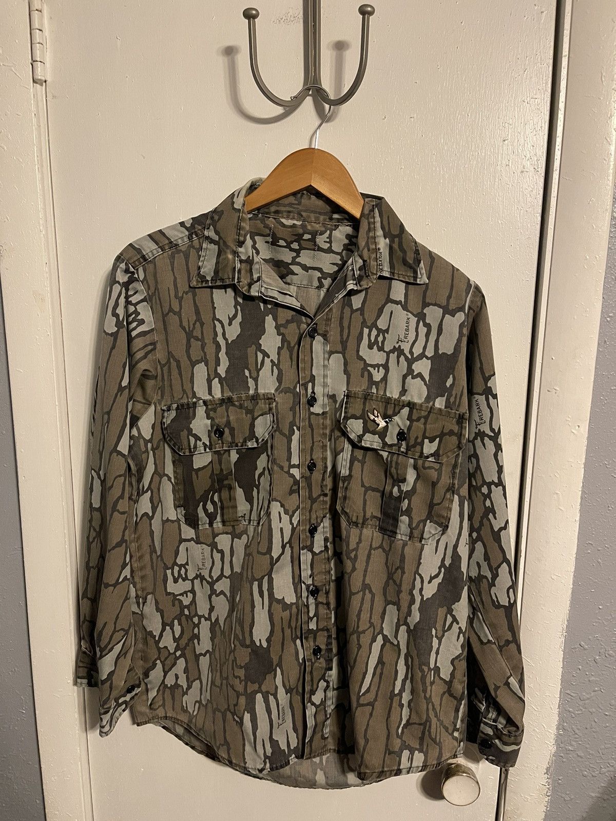 Vintage Vintage Camo Duck Longsleeve Size US L / EU 52-54 / 3 - 1 Thumbnail