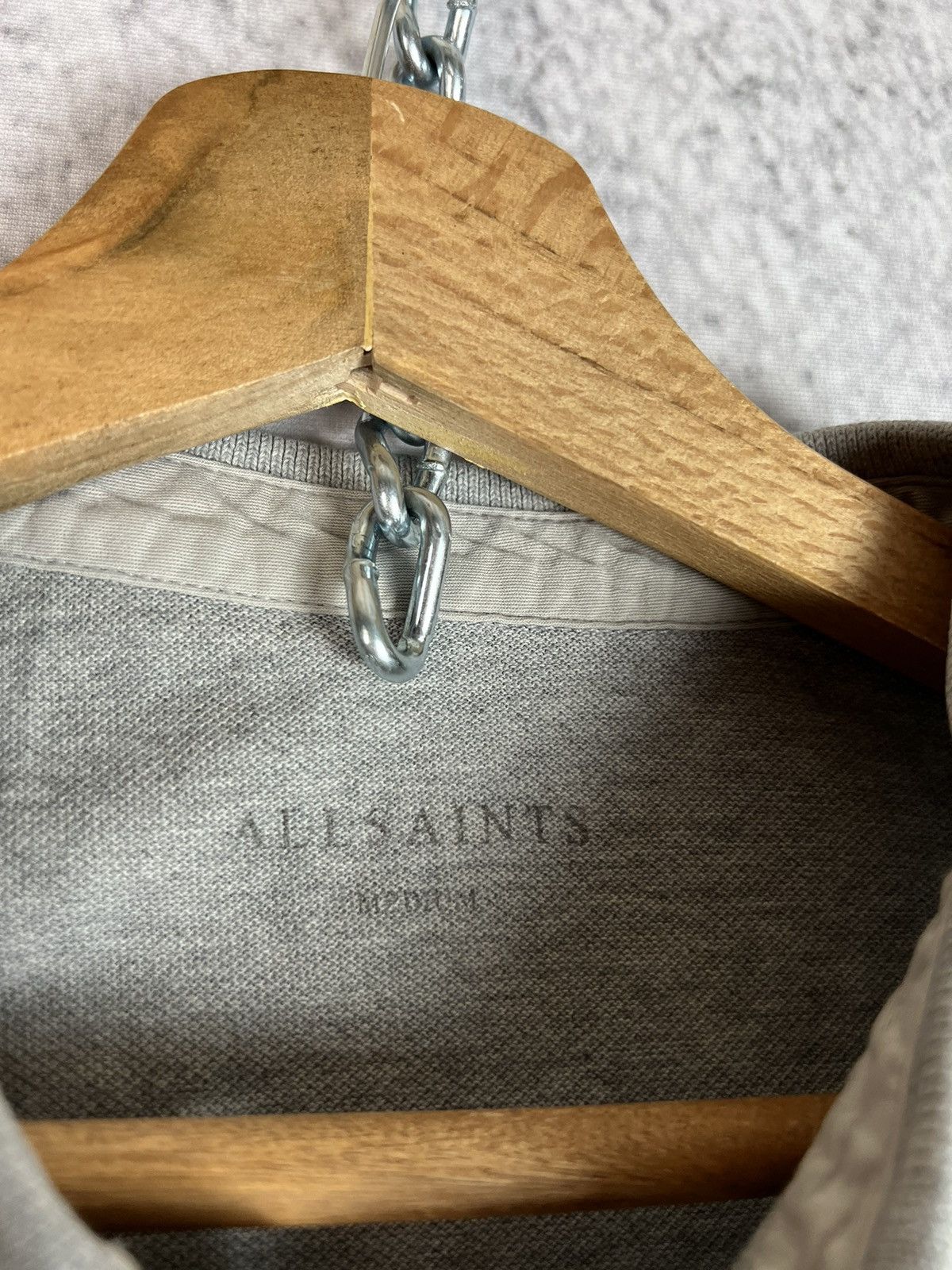 Allsaints Allsaints long sleeve polo shirt Size US M / EU 48-50 / 2 - 3 Thumbnail