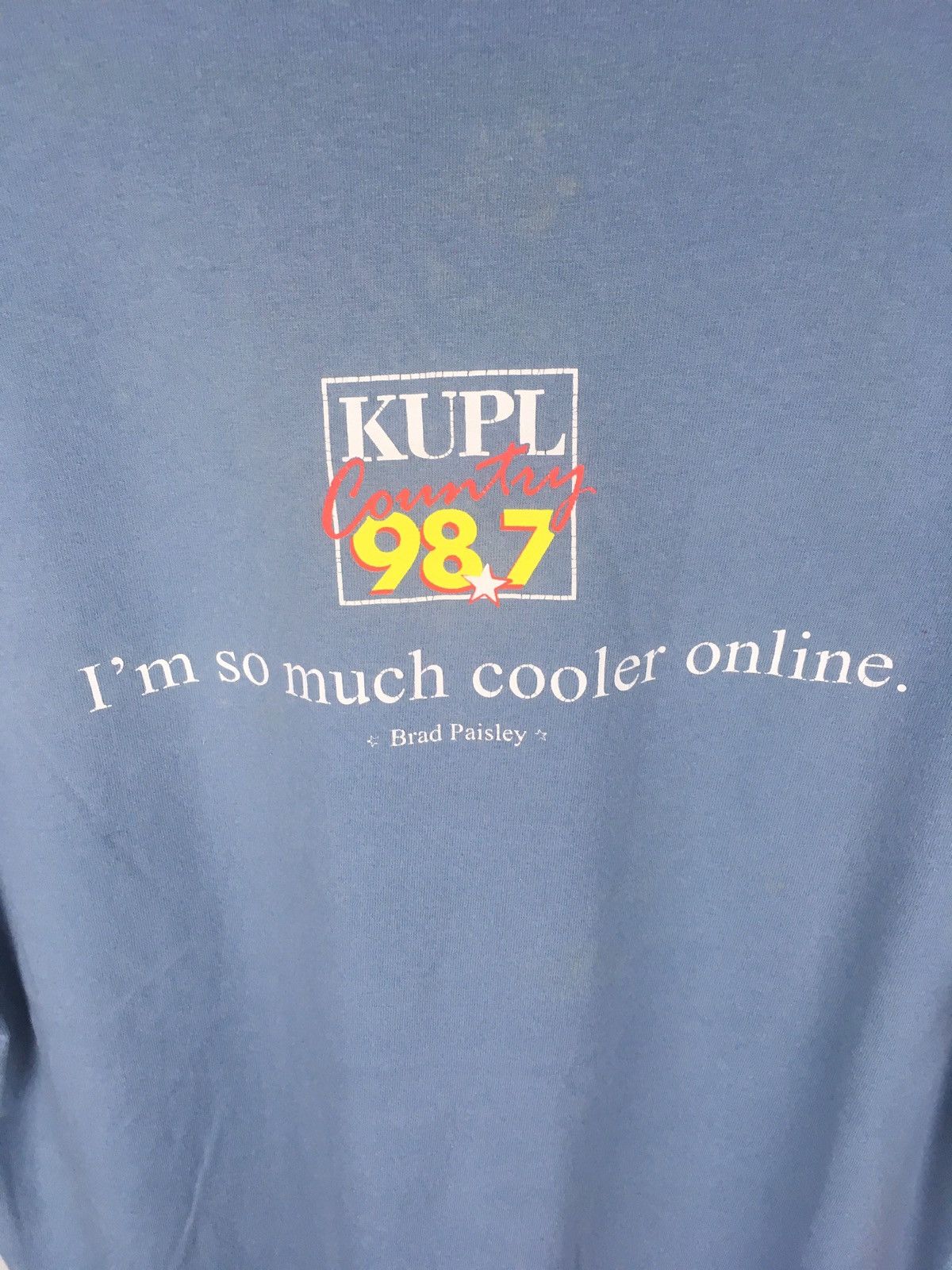 Band Tees Vintage Country Singer Brad Paisley XLarge Size Tee Size US XL / EU 56 / 4 - 4 Thumbnail