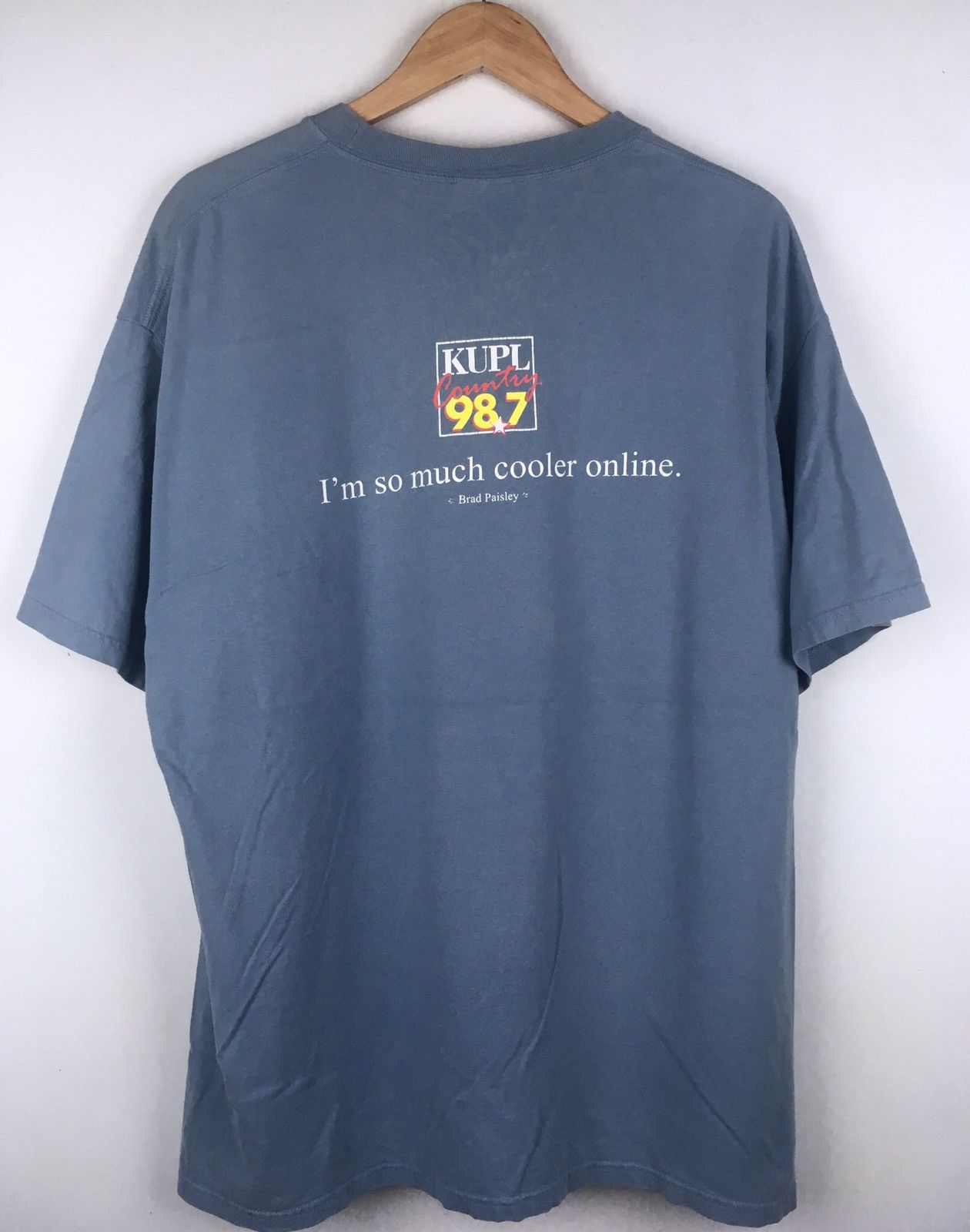Band Tees Vintage Country Singer Brad Paisley XLarge Size Tee Size US XL / EU 56 / 4 - 2 Thumbnail