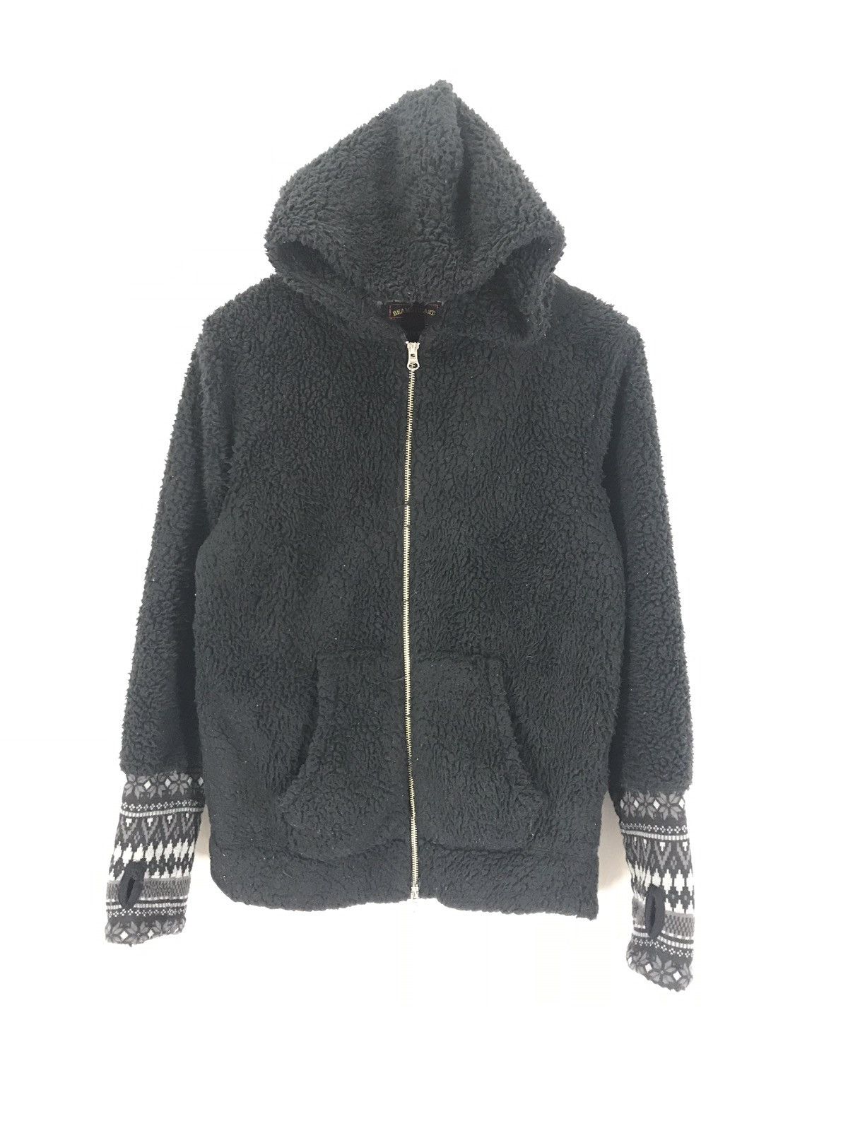 Beams Plus 2000s Beams japan Zip Up Fleece hoodie Jacket Size US M / EU 48-50 / 2 - 3 Thumbnail