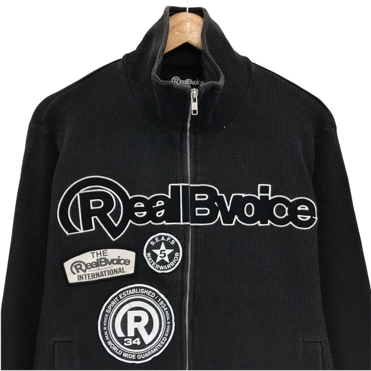 Japanese Brand × Vintage Japanese brand Real B Voice Big Logo Hoddie Size US M / EU 48-50 / 2 - 2 Thumbnail