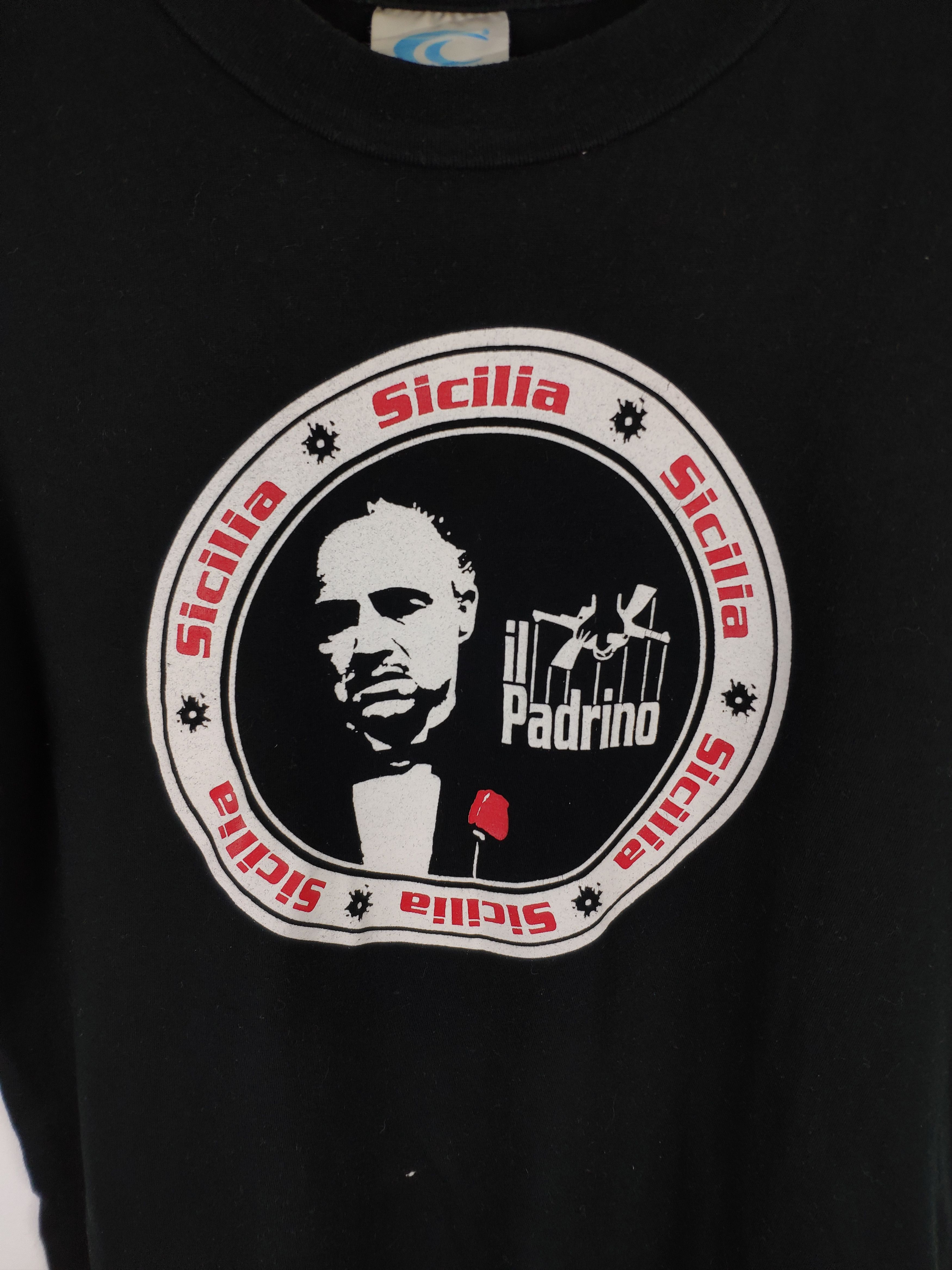 Vintage Vintage The Godfather Tee Sicilia Mafia Size US S / EU 44-46 / 1 - 3 Thumbnail
