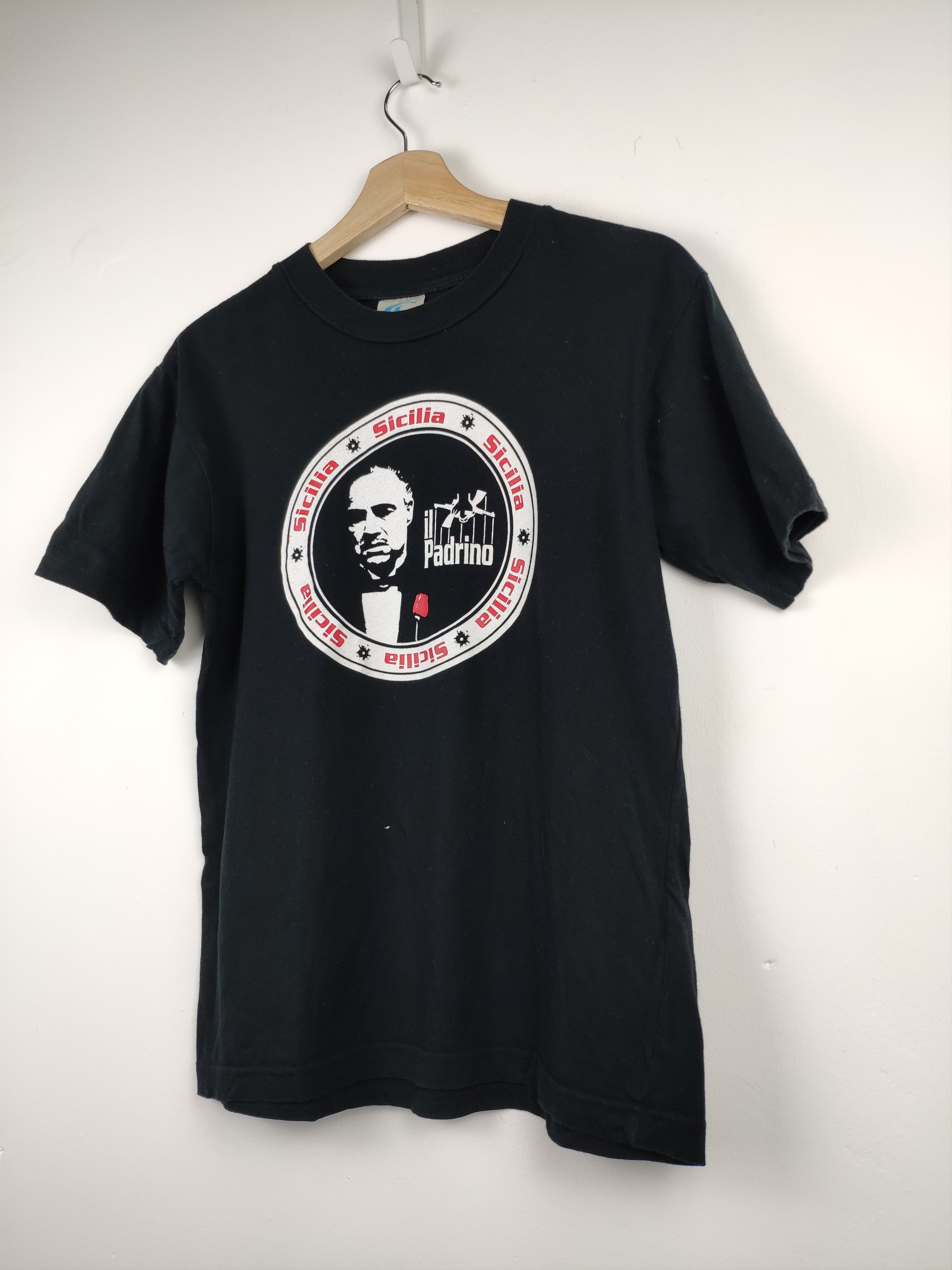 Vintage Vintage The Godfather Tee Sicilia Mafia Size US S / EU 44-46 / 1 - 2 Thumbnail