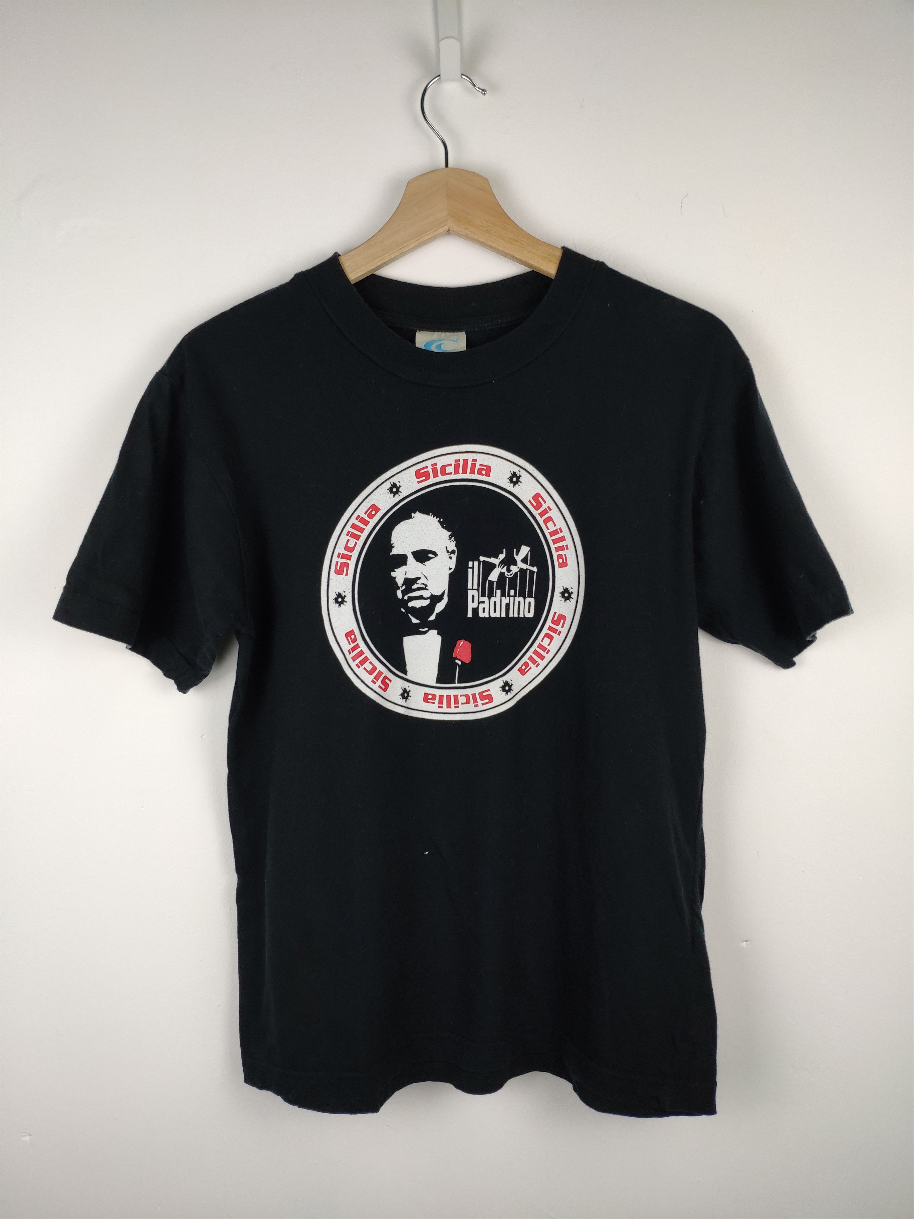 Vintage Vintage The Godfather Tee Sicilia Mafia Size US S / EU 44-46 / 1 - 1 Thumbnail