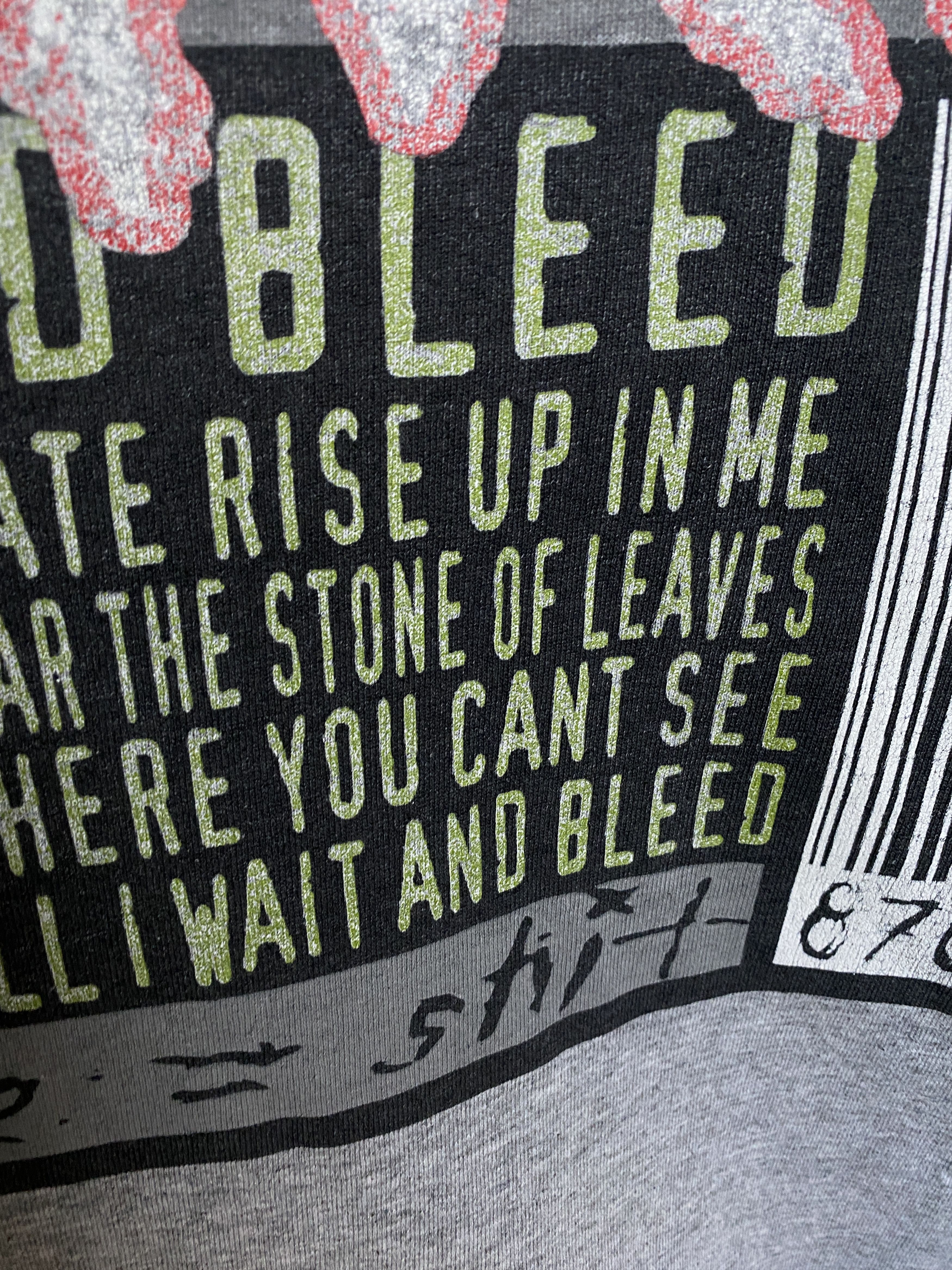 Band Tees × Slipknot 2000 SLIPKNOT T-shirt “Wait And Bleed” Metal Vintage Size US L / EU 52-54 / 3 - 7 Thumbnail