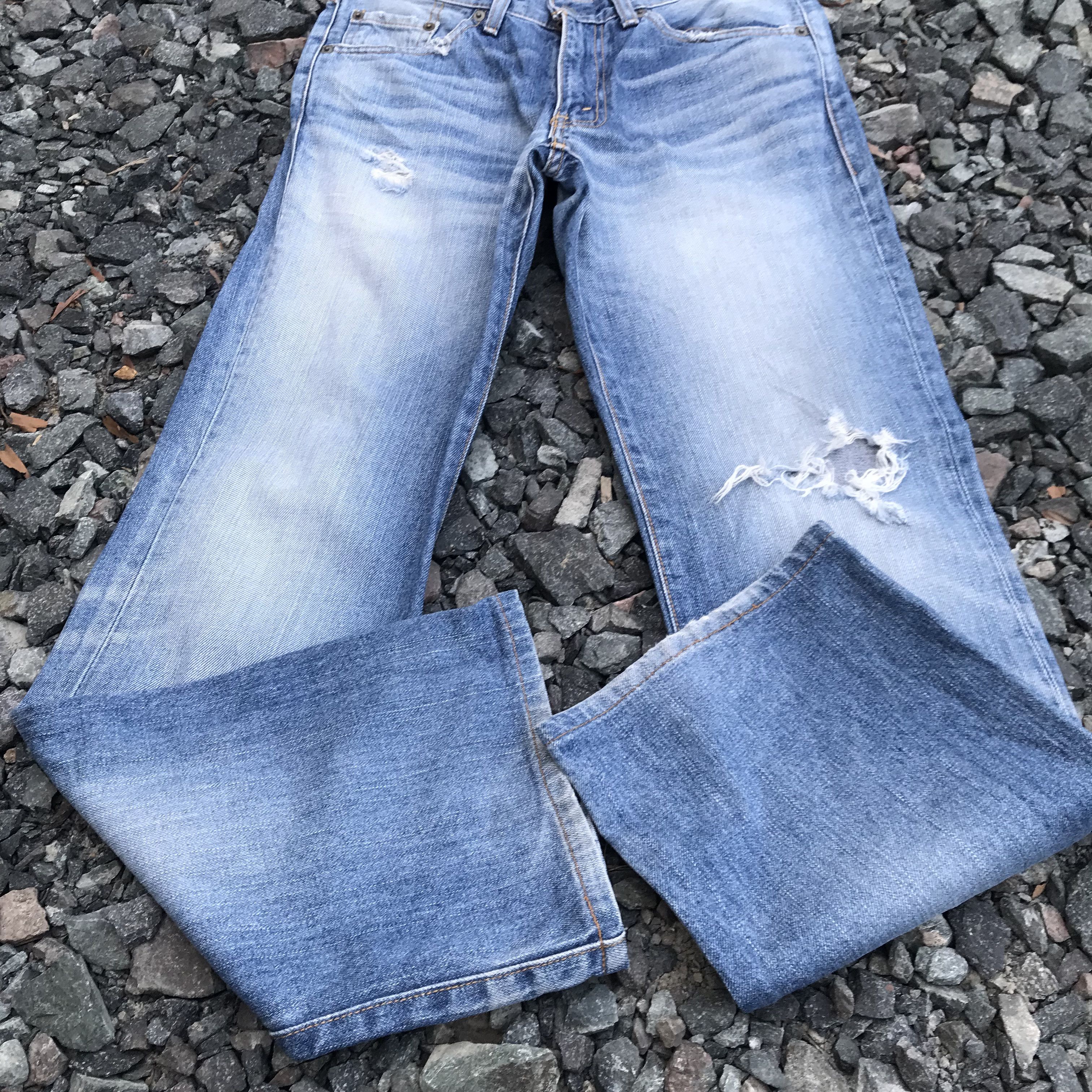 Levi's RARE Vintage Levis 517 FLARED distressed double pocket l Size US 29 - 7 Thumbnail