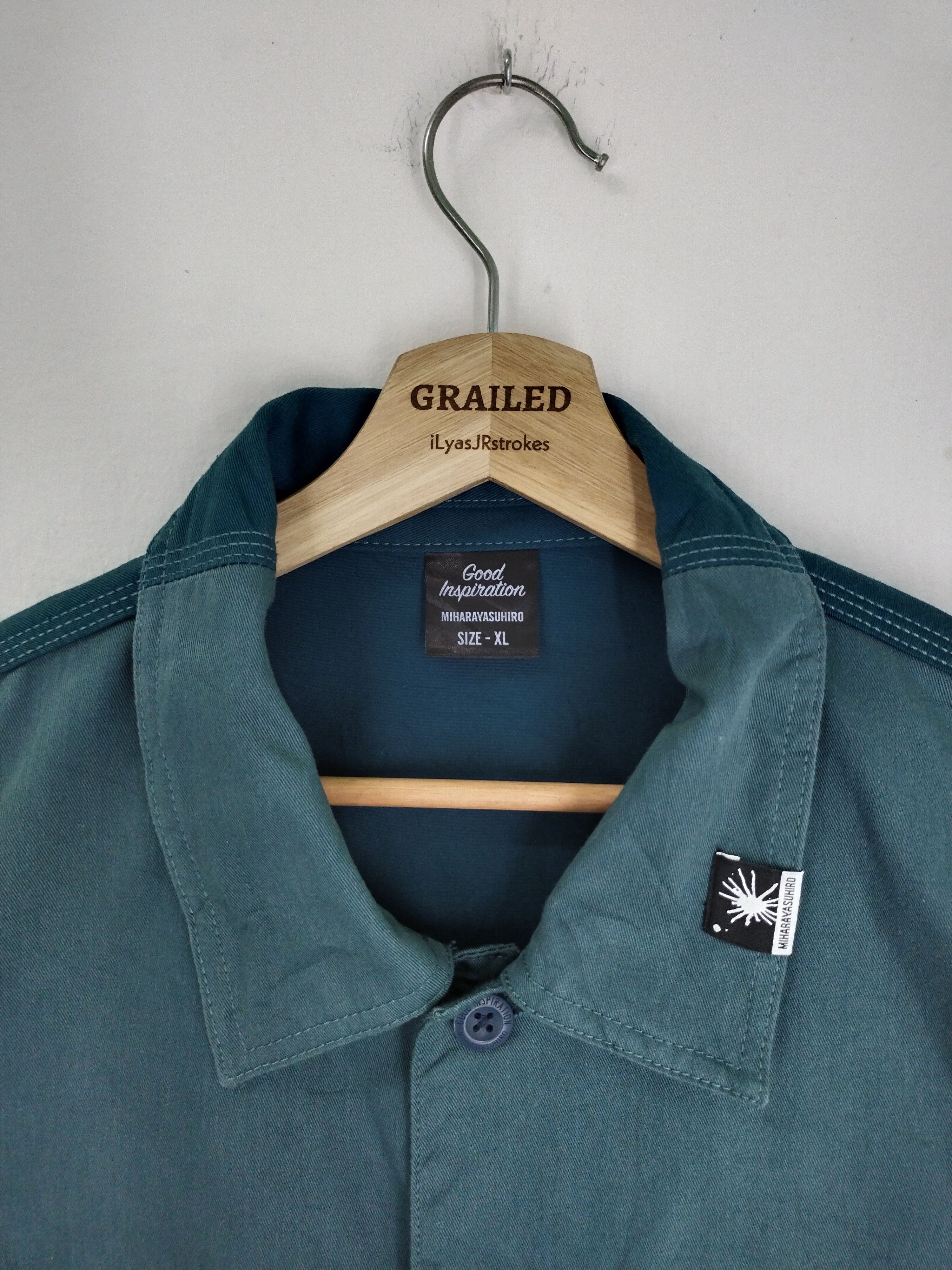 Maison MIHARA YASUHIRO VINTAGE MIHARAYASUHIRO GOOD INSPIRATION WORKWEAR JACKET Size US XL / EU 56 / 4 - 5 Thumbnail