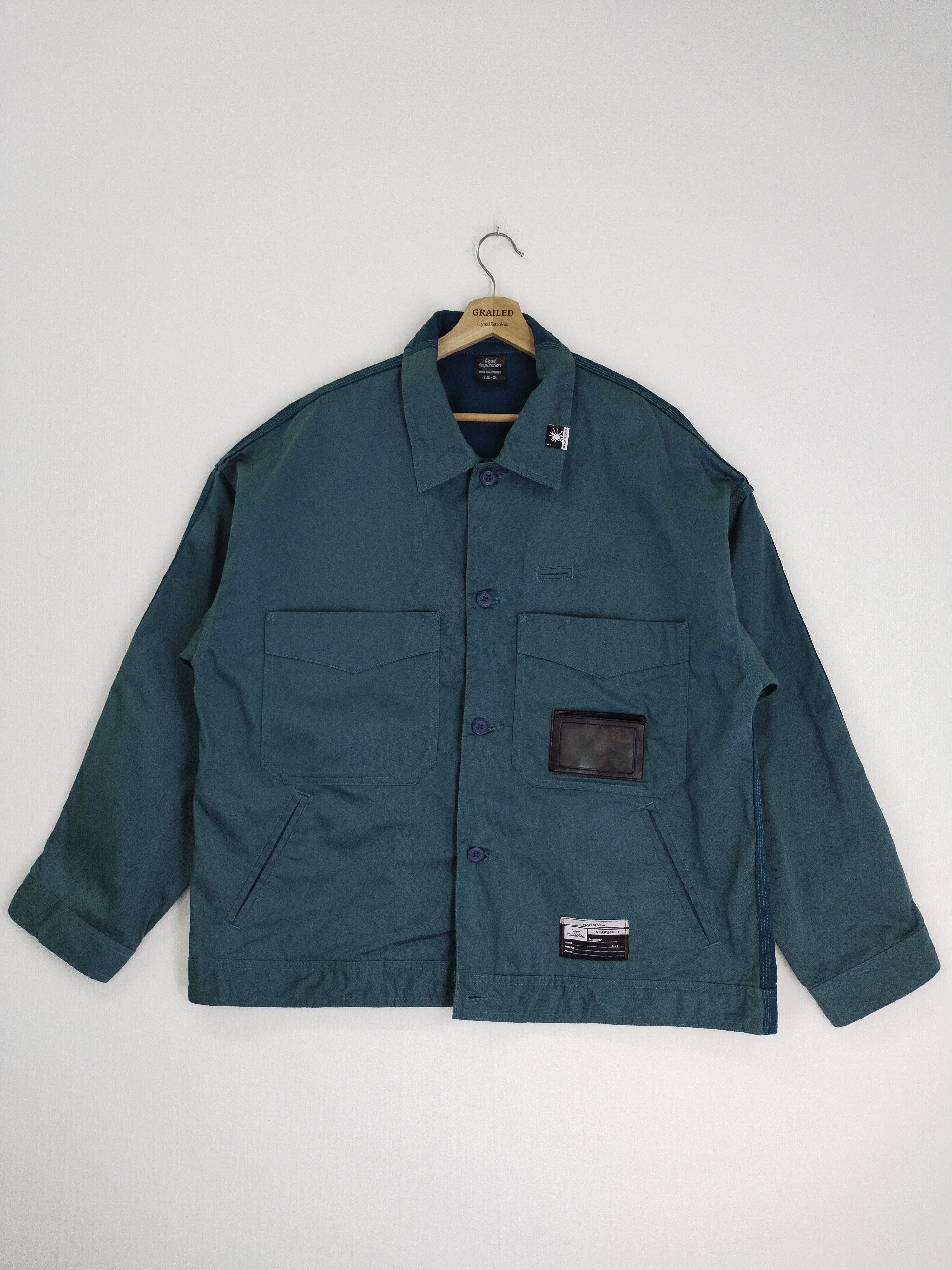 Maison MIHARA YASUHIRO VINTAGE MIHARAYASUHIRO GOOD INSPIRATION WORKWEAR JACKET Size US XL / EU 56 / 4 - 1 Thumbnail