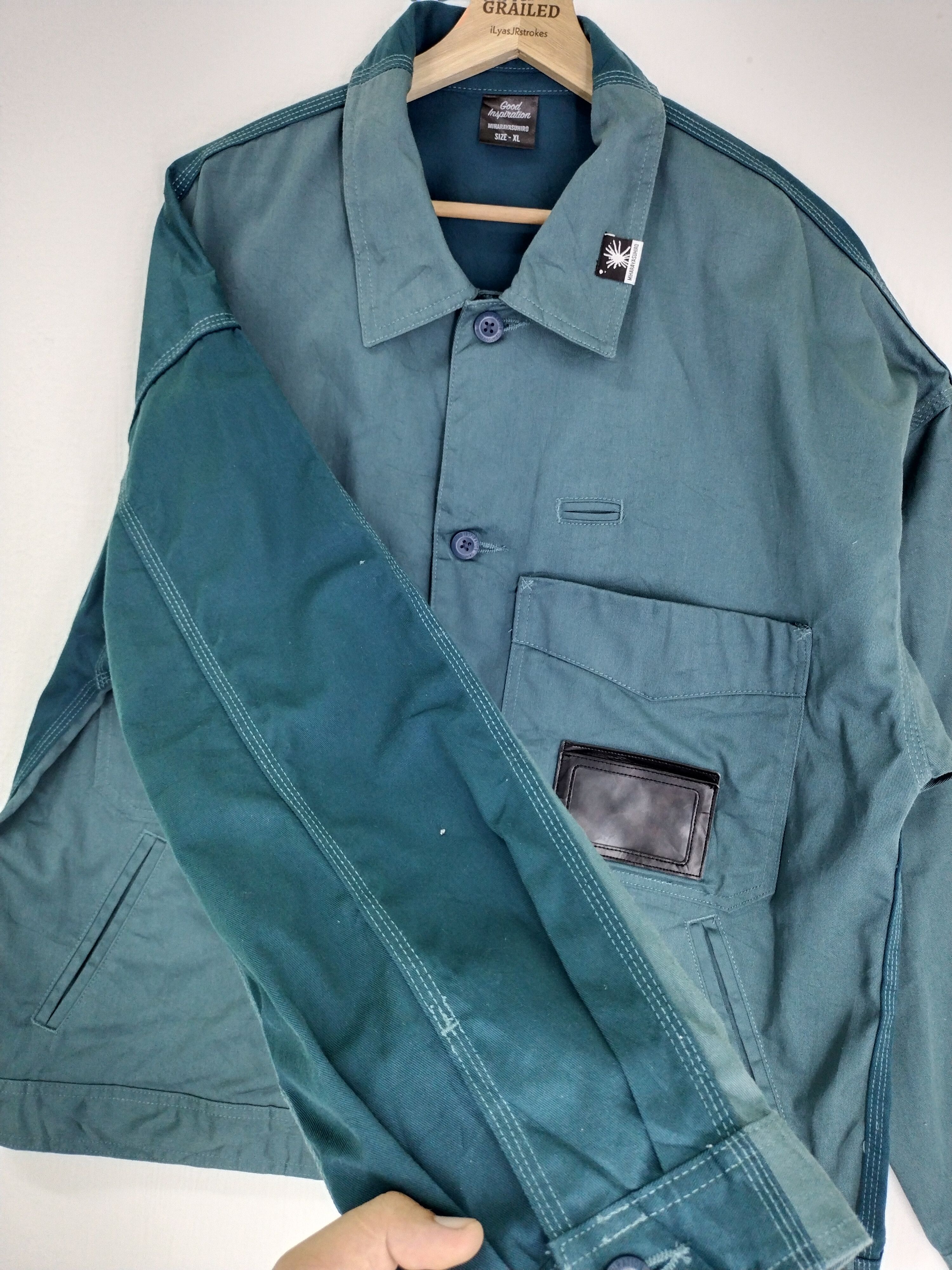 Maison MIHARA YASUHIRO VINTAGE MIHARAYASUHIRO GOOD INSPIRATION WORKWEAR JACKET Size US XL / EU 56 / 4 - 6 Thumbnail