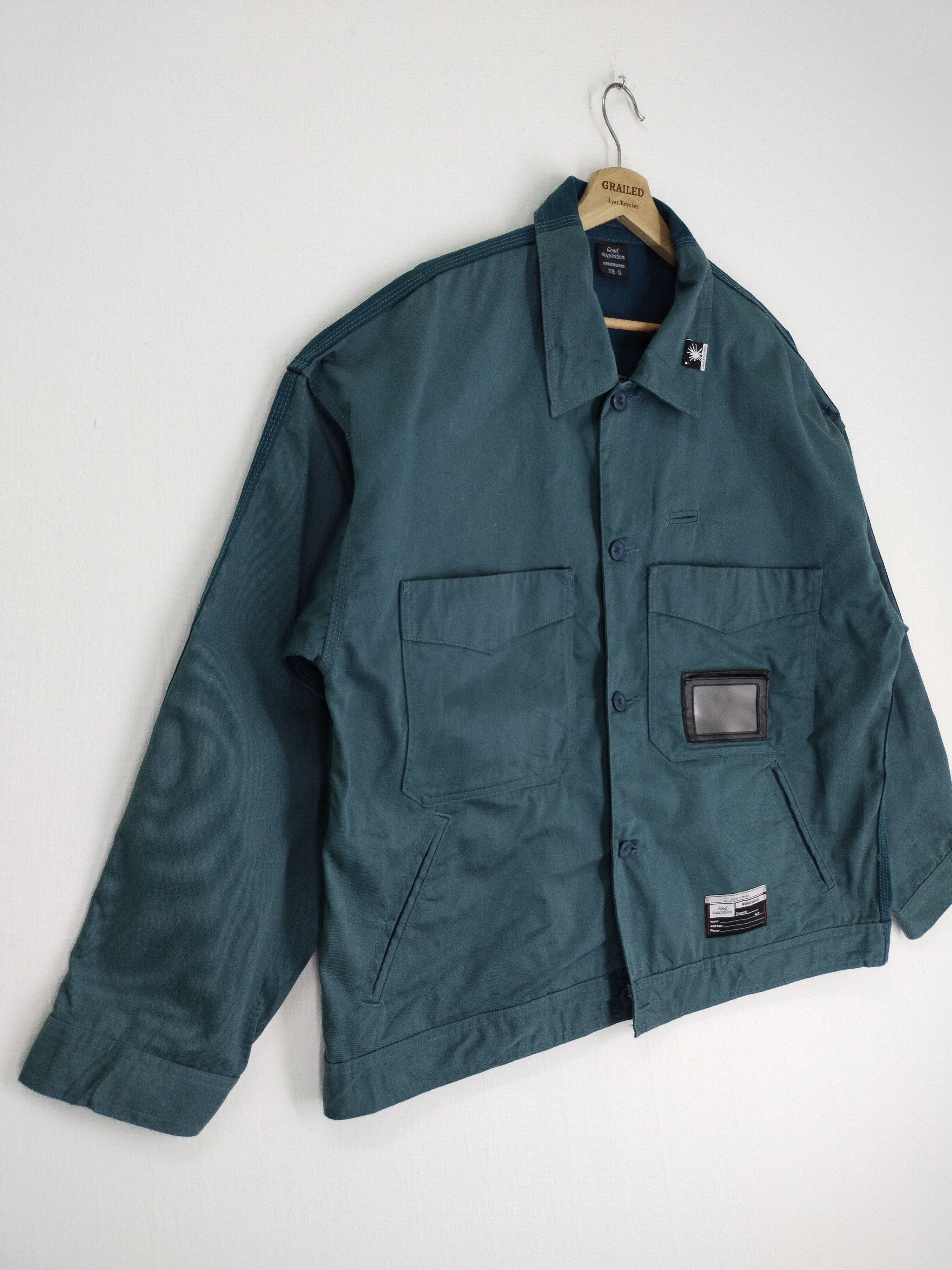 Maison MIHARA YASUHIRO VINTAGE MIHARAYASUHIRO GOOD INSPIRATION WORKWEAR JACKET Size US XL / EU 56 / 4 - 4 Thumbnail