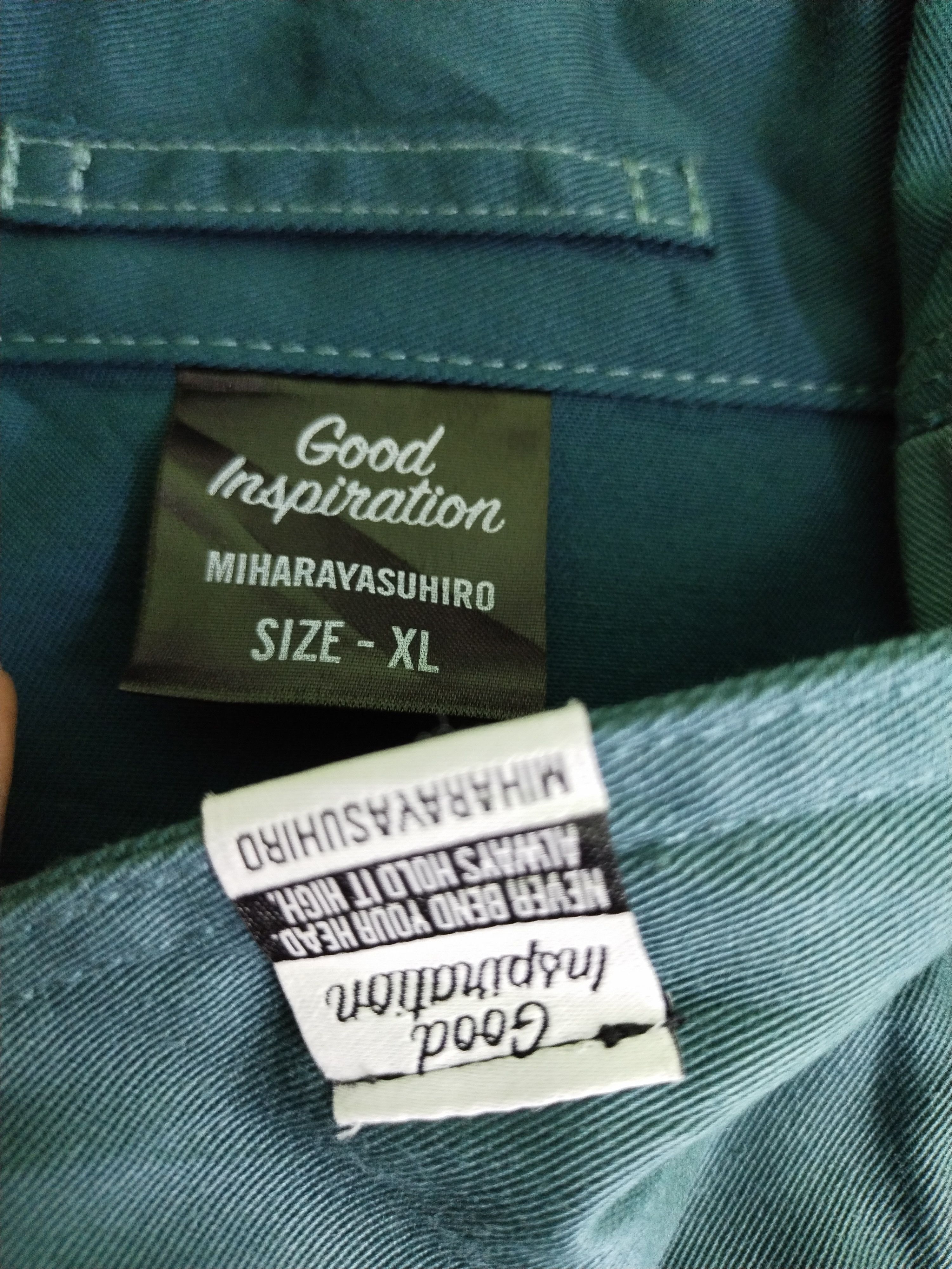 Maison MIHARA YASUHIRO VINTAGE MIHARAYASUHIRO GOOD INSPIRATION WORKWEAR JACKET Size US XL / EU 56 / 4 - 12 Thumbnail