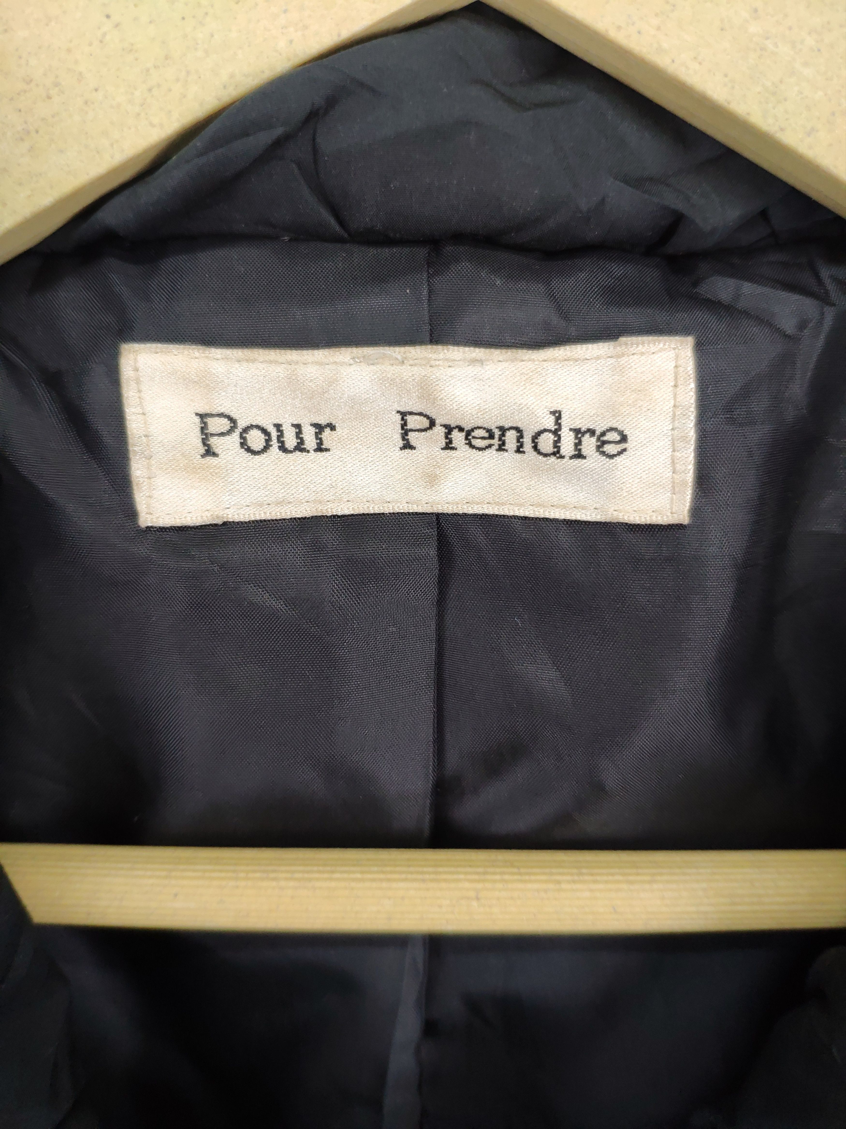 Japanese Brand × Le Grande Bleu (L.G.B.) Pour Prendre Wool Jacket Shawl Collar Size S / US 4 / IT 40 - 3 Thumbnail