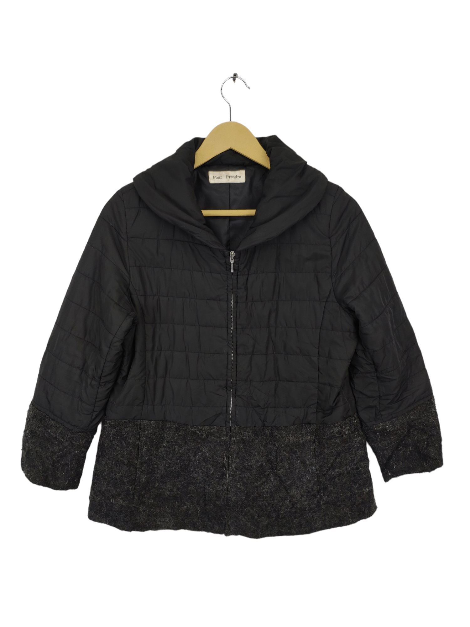 Japanese Brand × Le Grande Bleu (L.G.B.) Pour Prendre Wool Jacket Shawl Collar Size S / US 4 / IT 40 - 1 Thumbnail