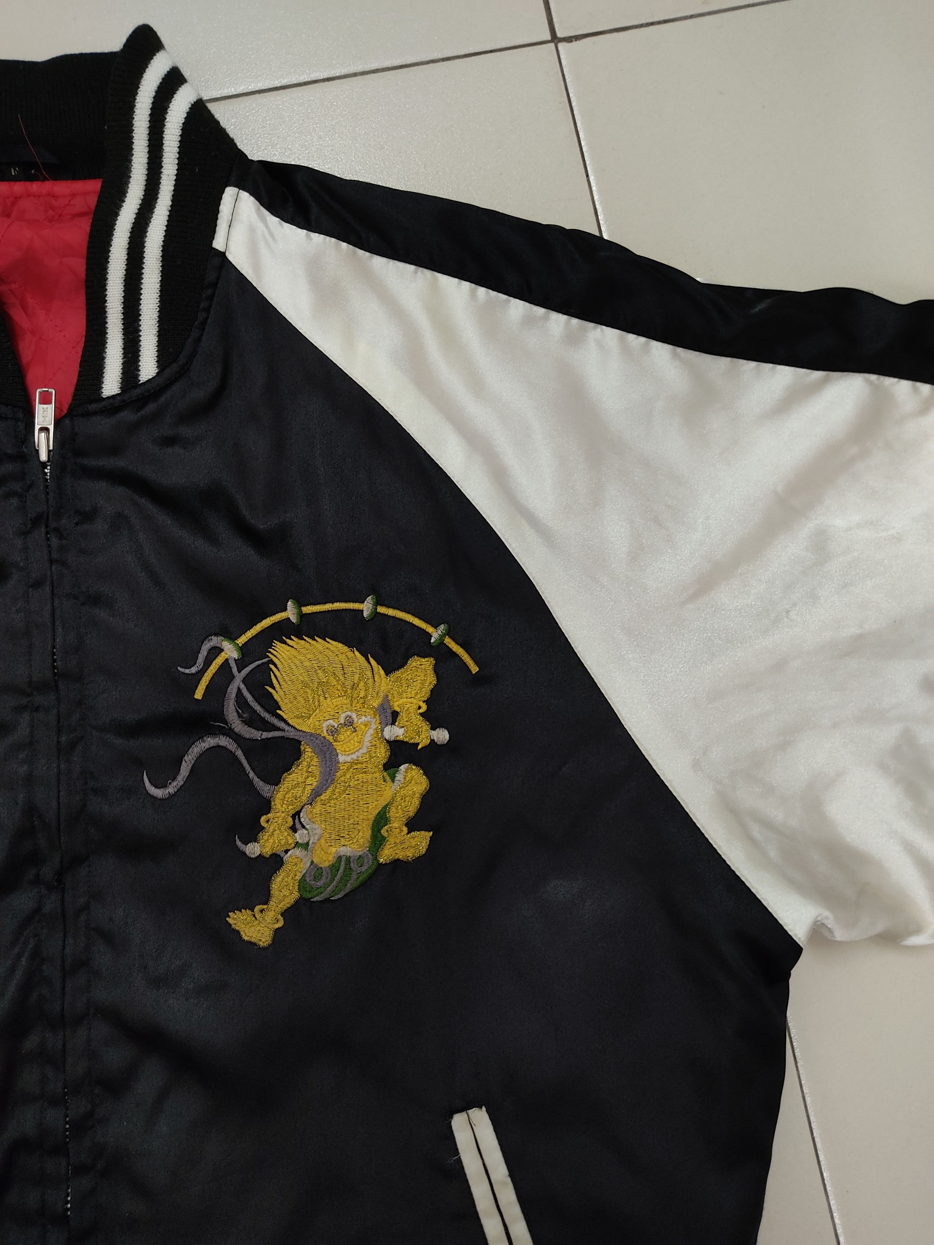 Japanese Brand Monkey King Japan Tradisional Sukajan Jacket Size US L / EU 52-54 / 3 - 4 Thumbnail