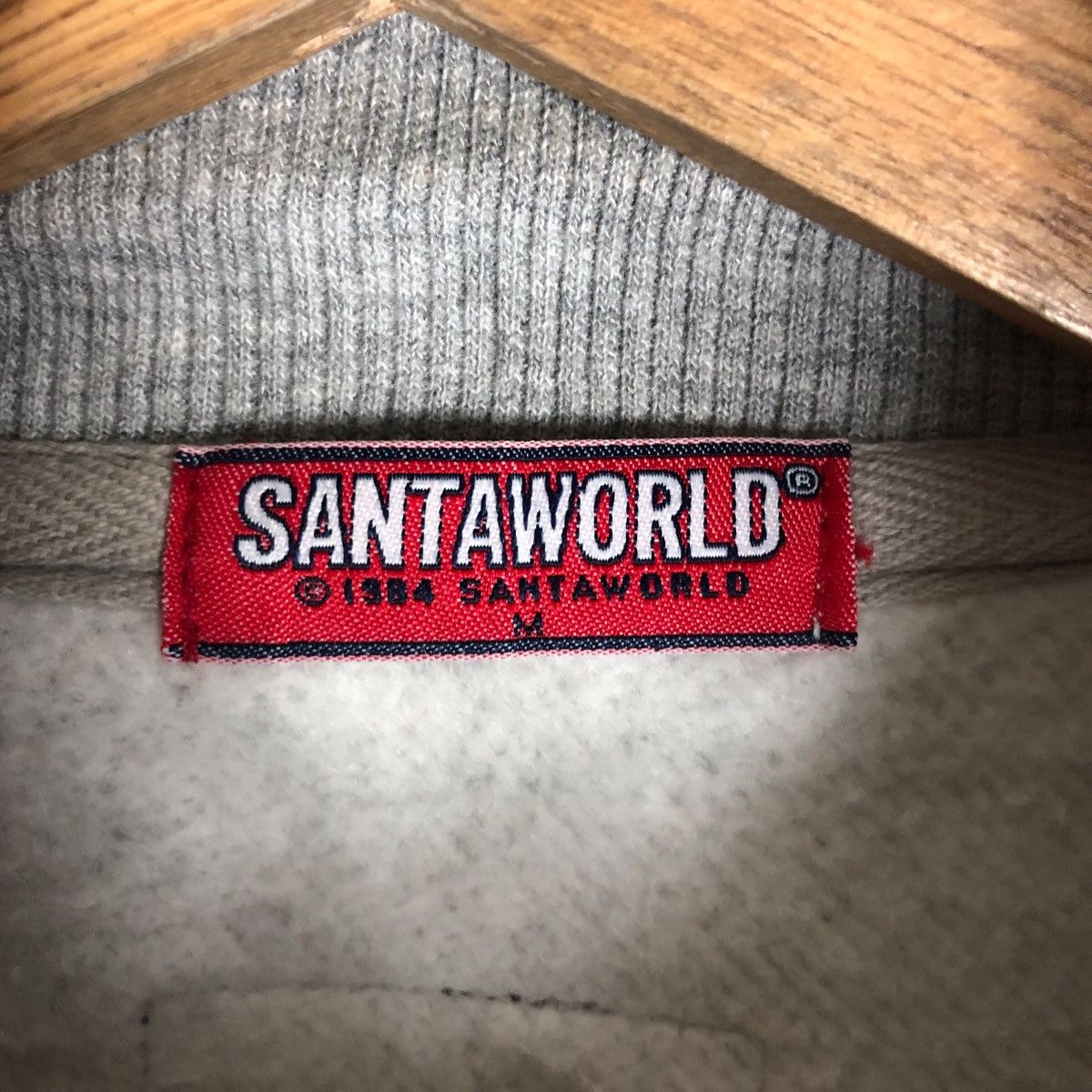 Santa Cruz Skateboards Vintage Y2K Santa World Sleeve Spellout Zip Up Sweatshirt Size US M / EU 48-50 / 2 - 12 Thumbnail