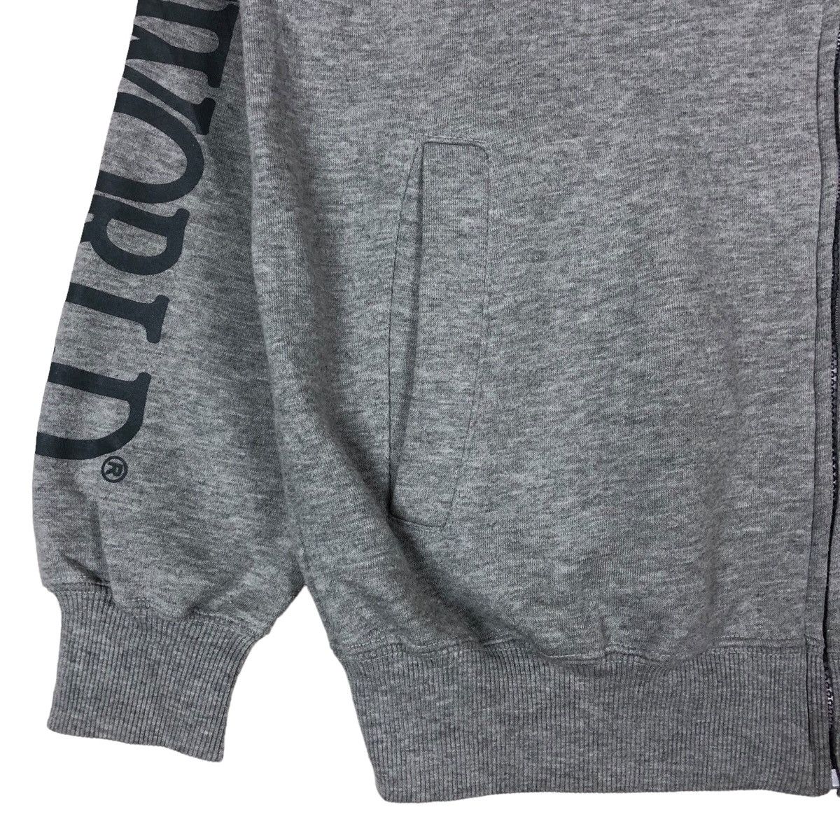 Santa Cruz Skateboards Vintage Y2K Santa World Sleeve Spellout Zip Up Sweatshirt Size US M / EU 48-50 / 2 - 5 Thumbnail