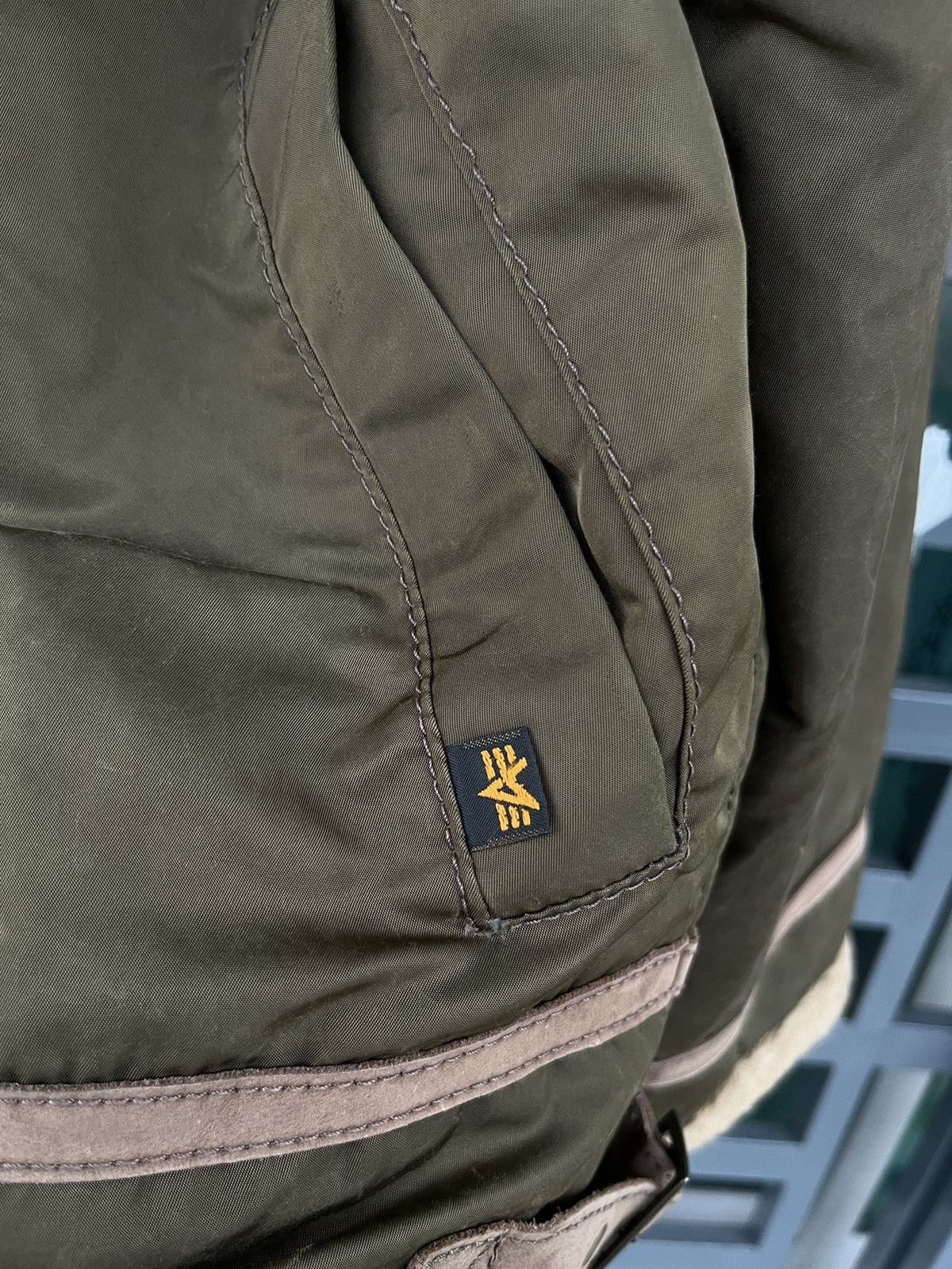 Alpha Industries (A31). ALPHA INDUSTRIES SHERLING JACKET Size US L / EU 52-54 / 3 - 9 Thumbnail