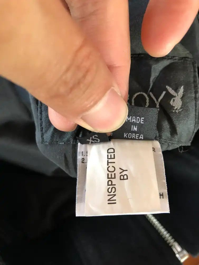 Playboy × Vintage RARE🔥VINTAGE PLAYBOY REVERSIBLE VARSITY JACKET Size XS / US 0-2 / IT 36-38 - 18 Thumbnail