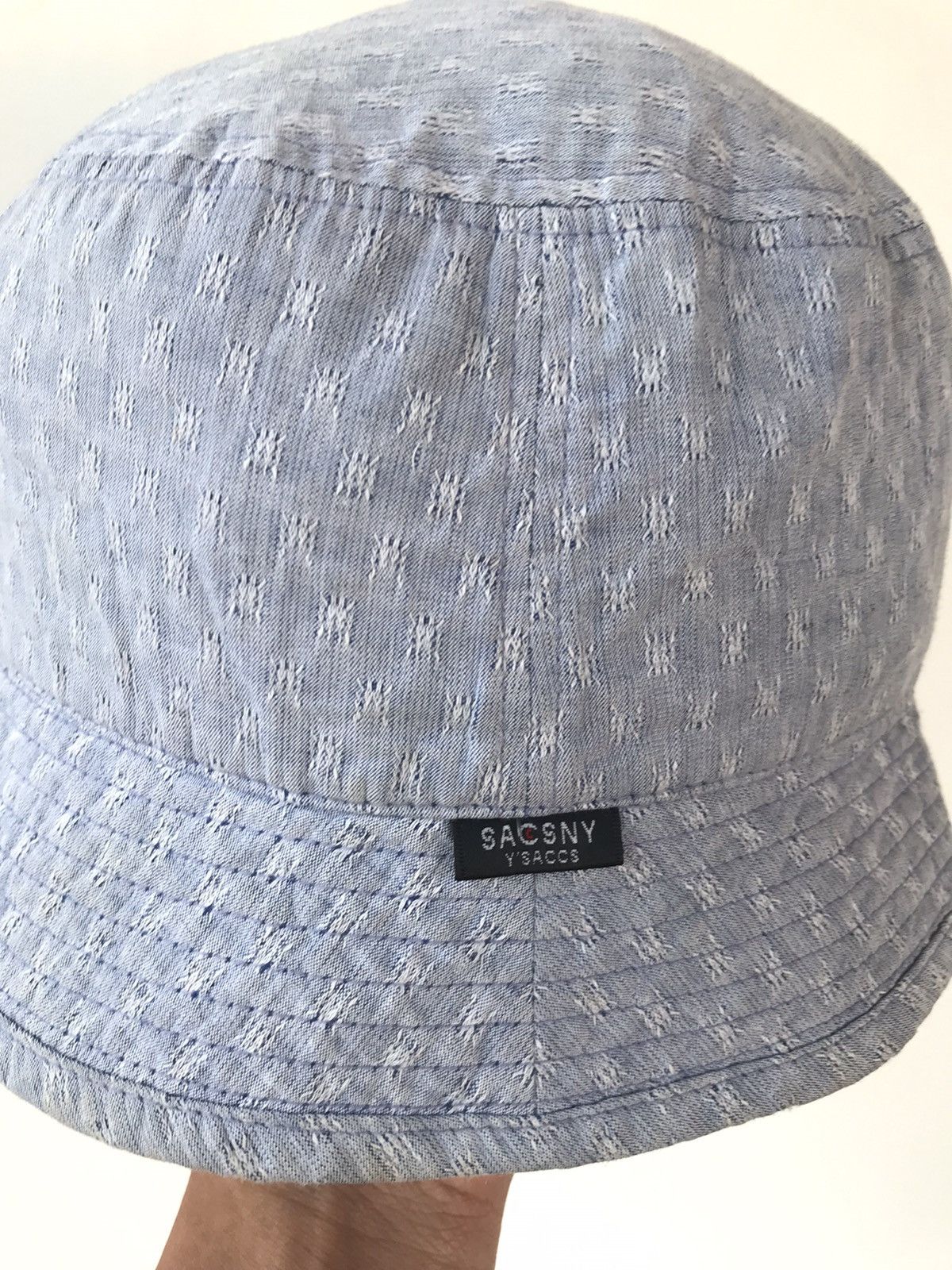 Y's for Men × Yohji Yamamoto Yohji Yamamoto Bucket Hat Chambray Blue Size ONE SIZE - 2 Thumbnail