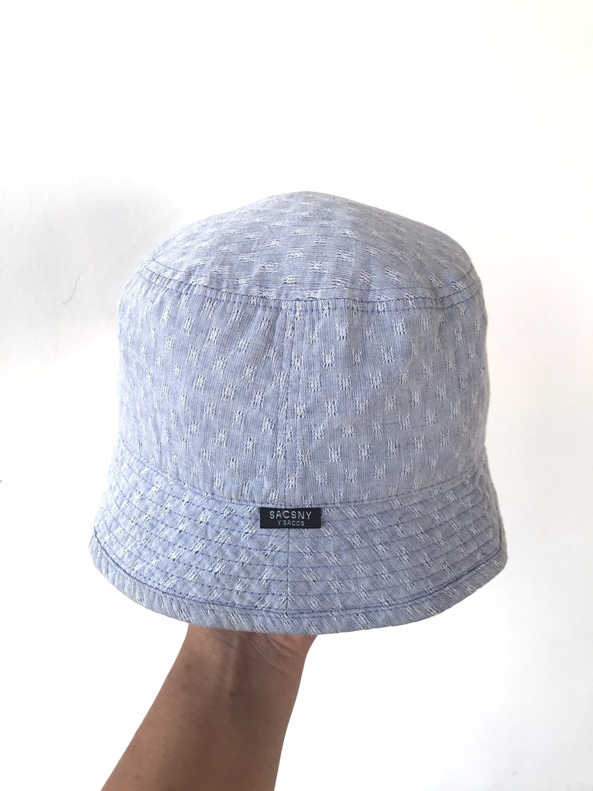 Y's for Men × Yohji Yamamoto Yohji Yamamoto Bucket Hat Chambray Blue Size ONE SIZE - 1 Thumbnail