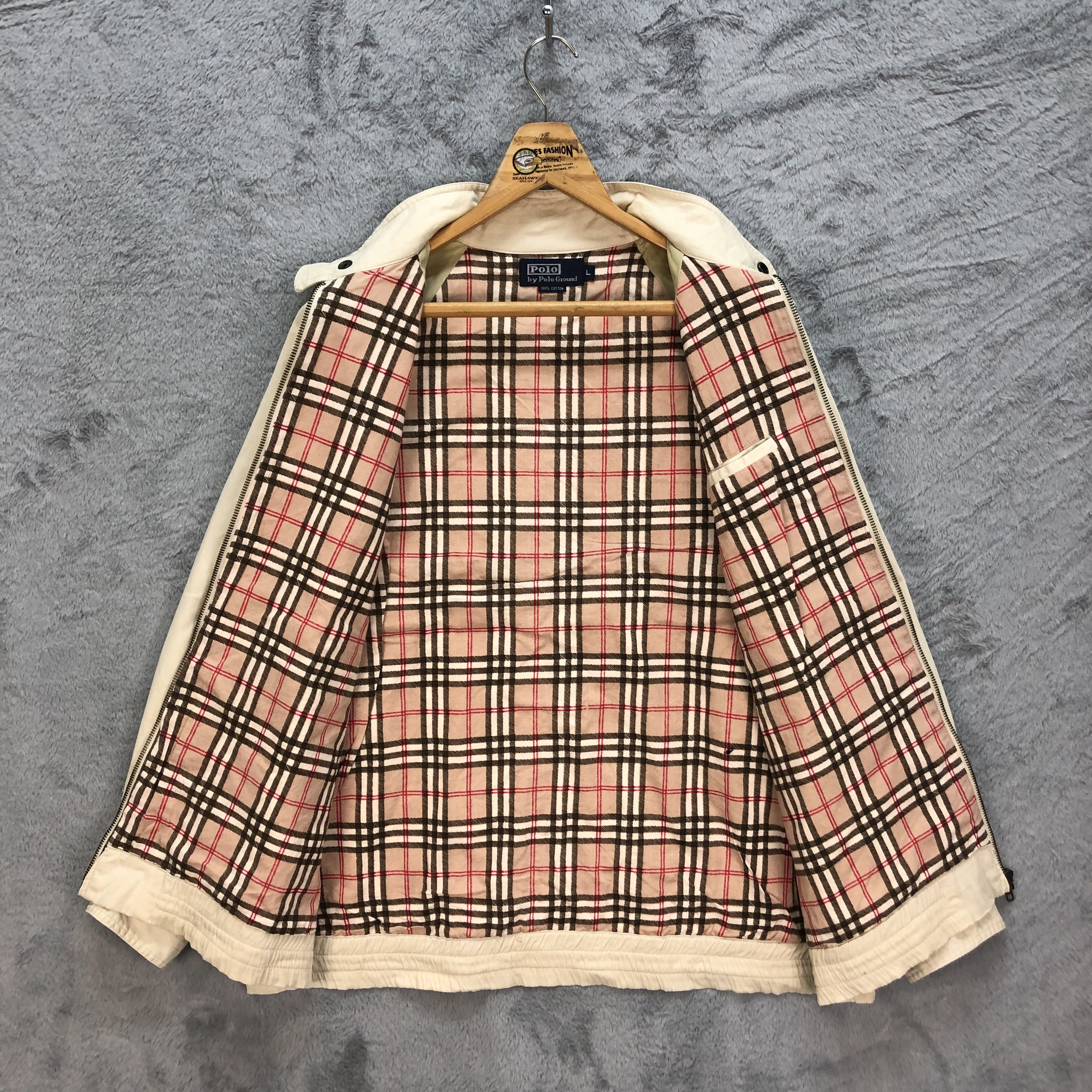 Polo Ralph Lauren POLO by Polo Ground Nova Check Casual Jacket #6106-47 Size US L / EU 52-54 / 3 - 9 Thumbnail