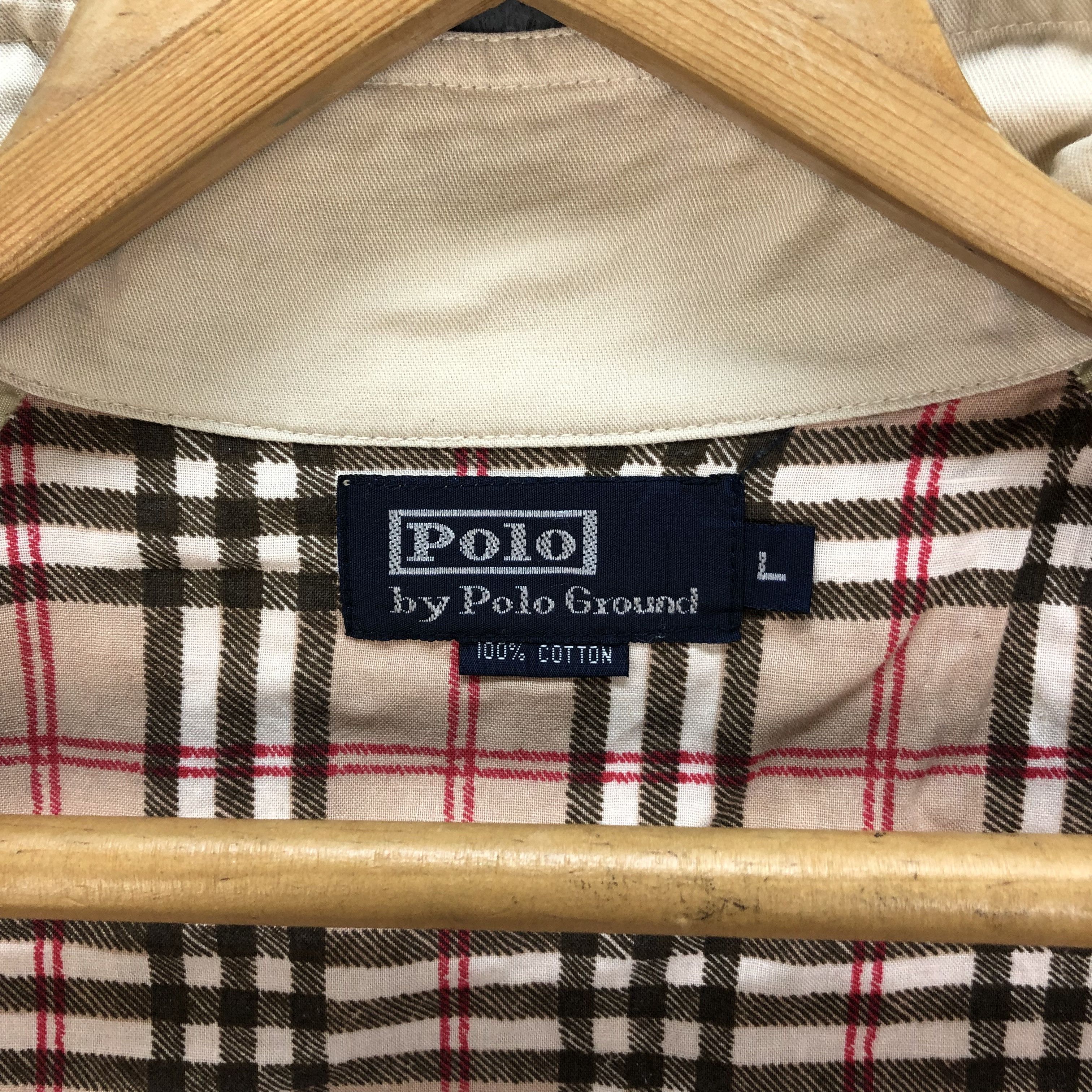 Polo Ralph Lauren POLO by Polo Ground Nova Check Casual Jacket #6106-47 Size US L / EU 52-54 / 3 - 10 Thumbnail