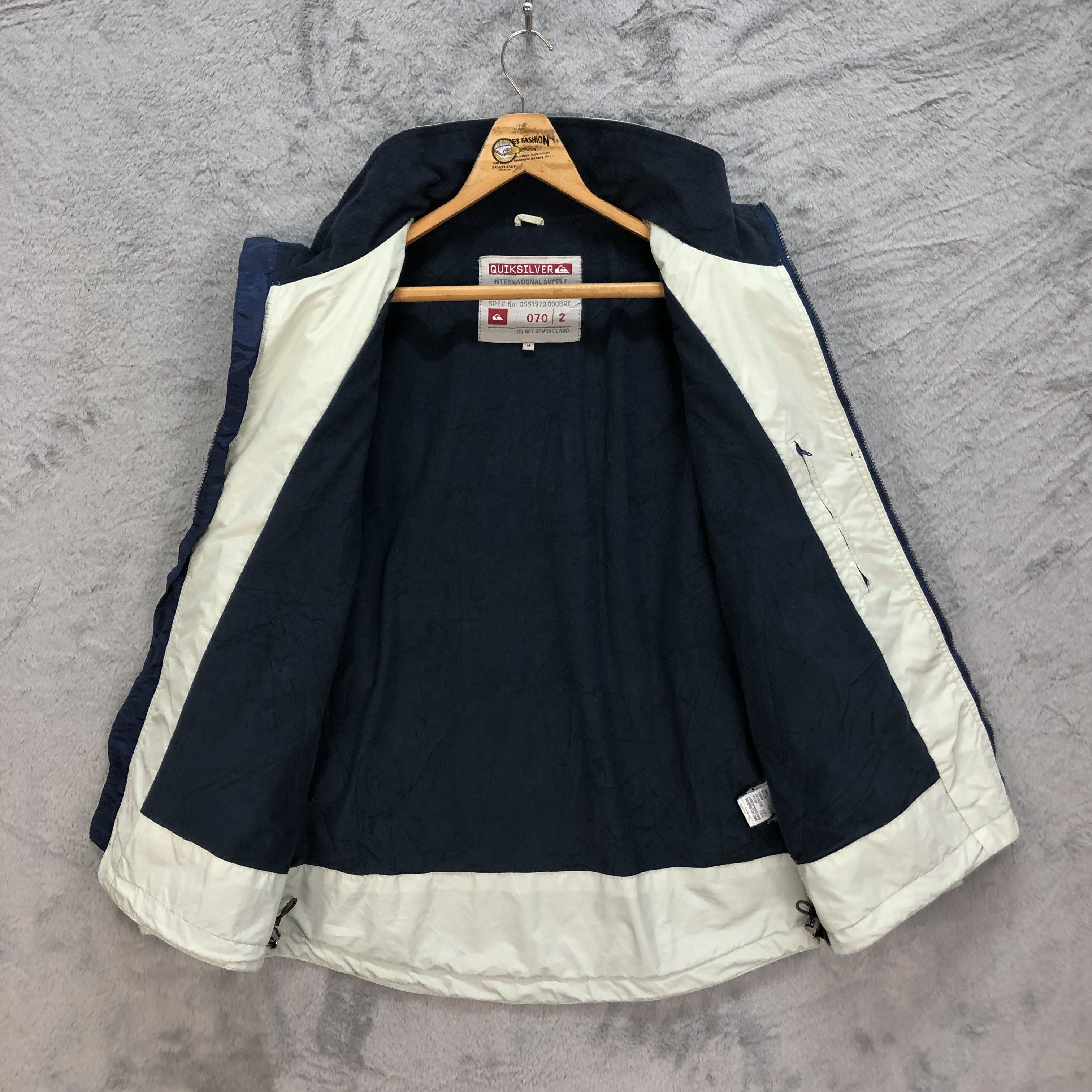 Quiksilver Quiksilver Embroidery Big Logo Jacket #6108-47 Size US M / EU 48-50 / 2 - 13 Thumbnail
