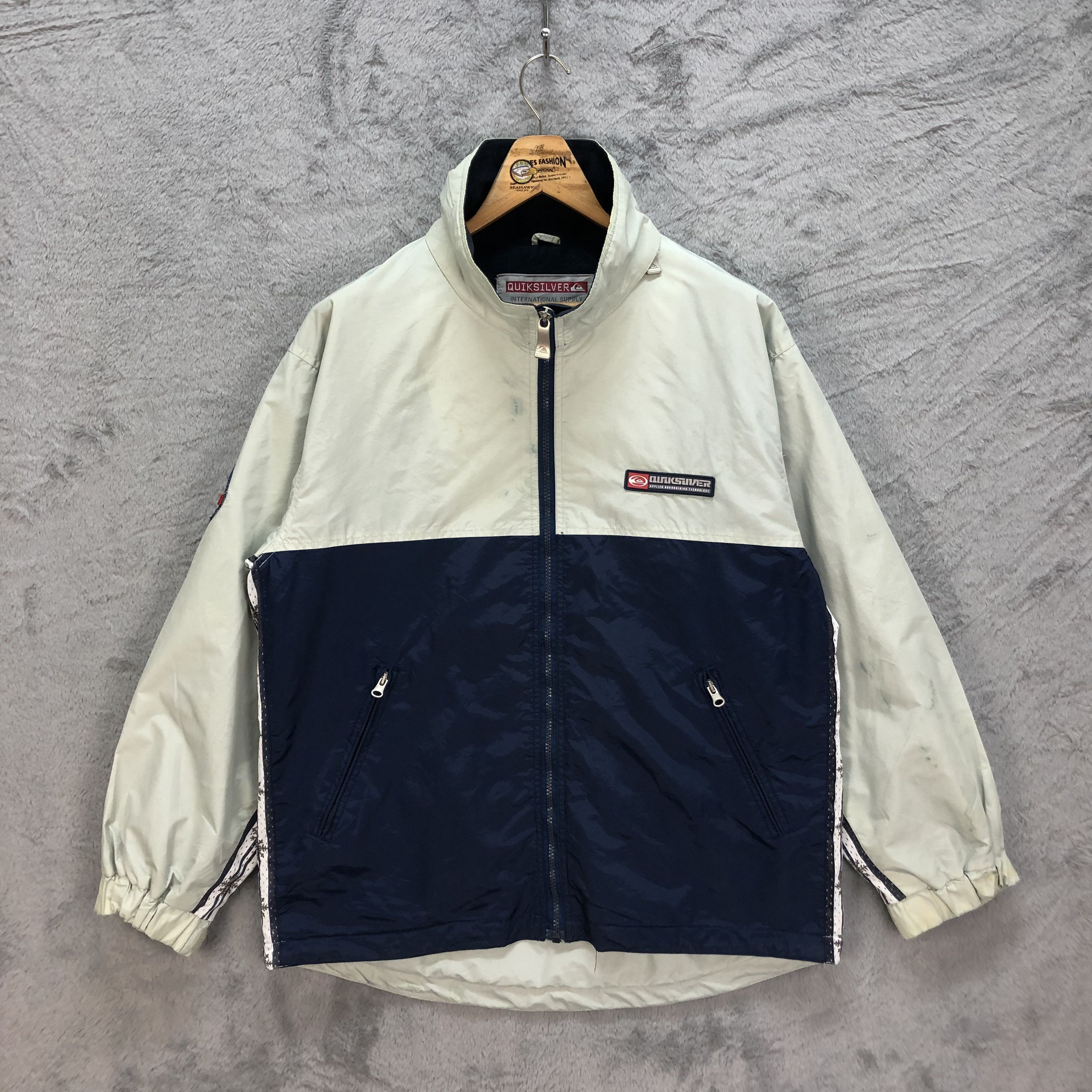 Quiksilver Quiksilver Embroidery Big Logo Jacket #6108-47 Size US M / EU 48-50 / 2 - 1 Thumbnail