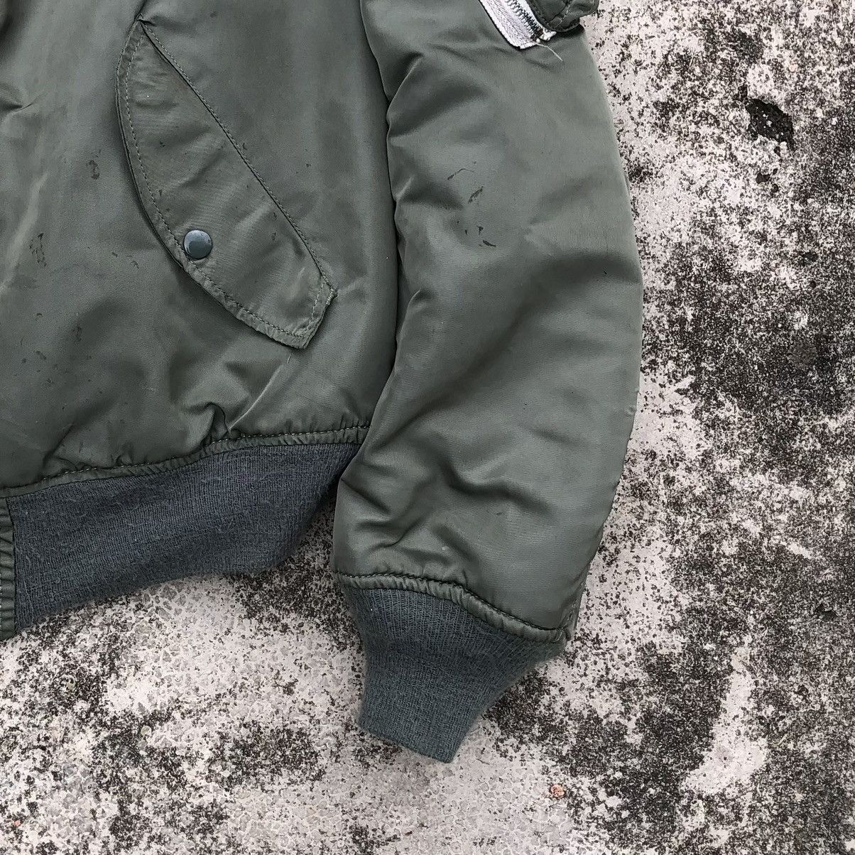 Alpha Industries Vintage Air Force Intermediate Ma-1 Bomber Jacket Size US L / EU 52-54 / 3 - 10 Thumbnail