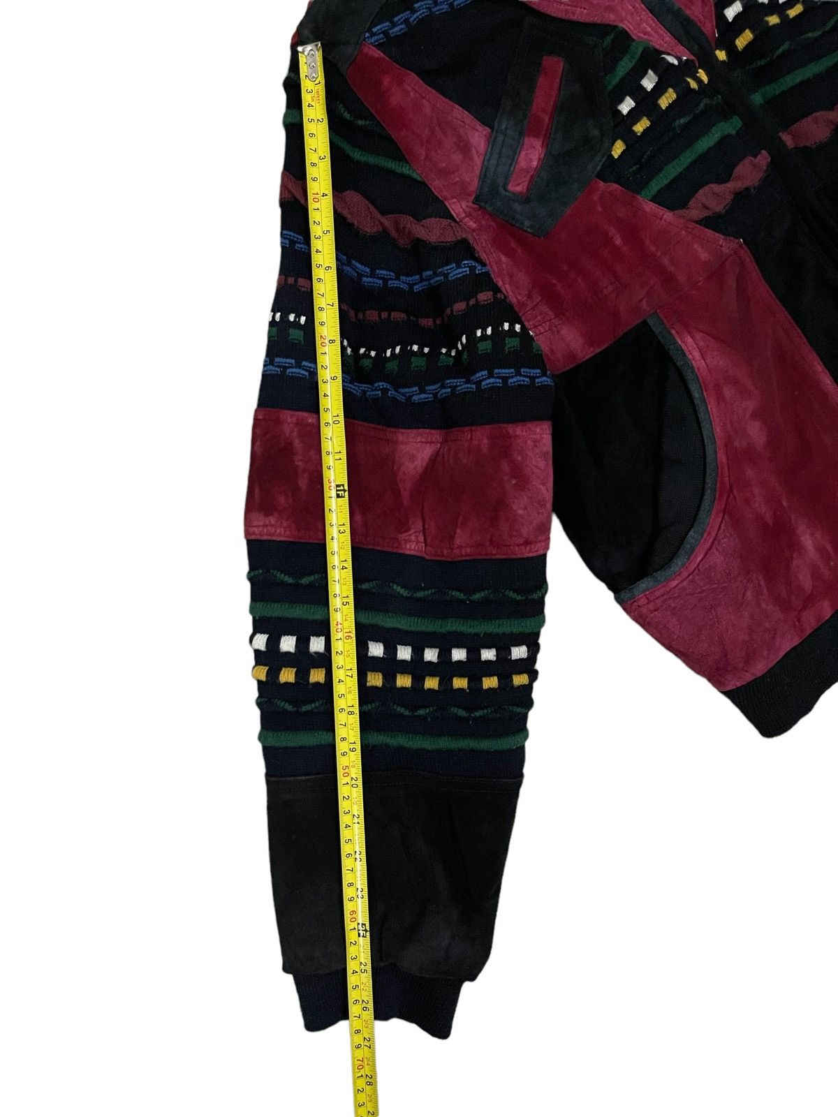 Japanese Brand Vintage Japanese Multicolour Knitted Chore Style Jacket Size US L / EU 52-54 / 3 - 13 Thumbnail