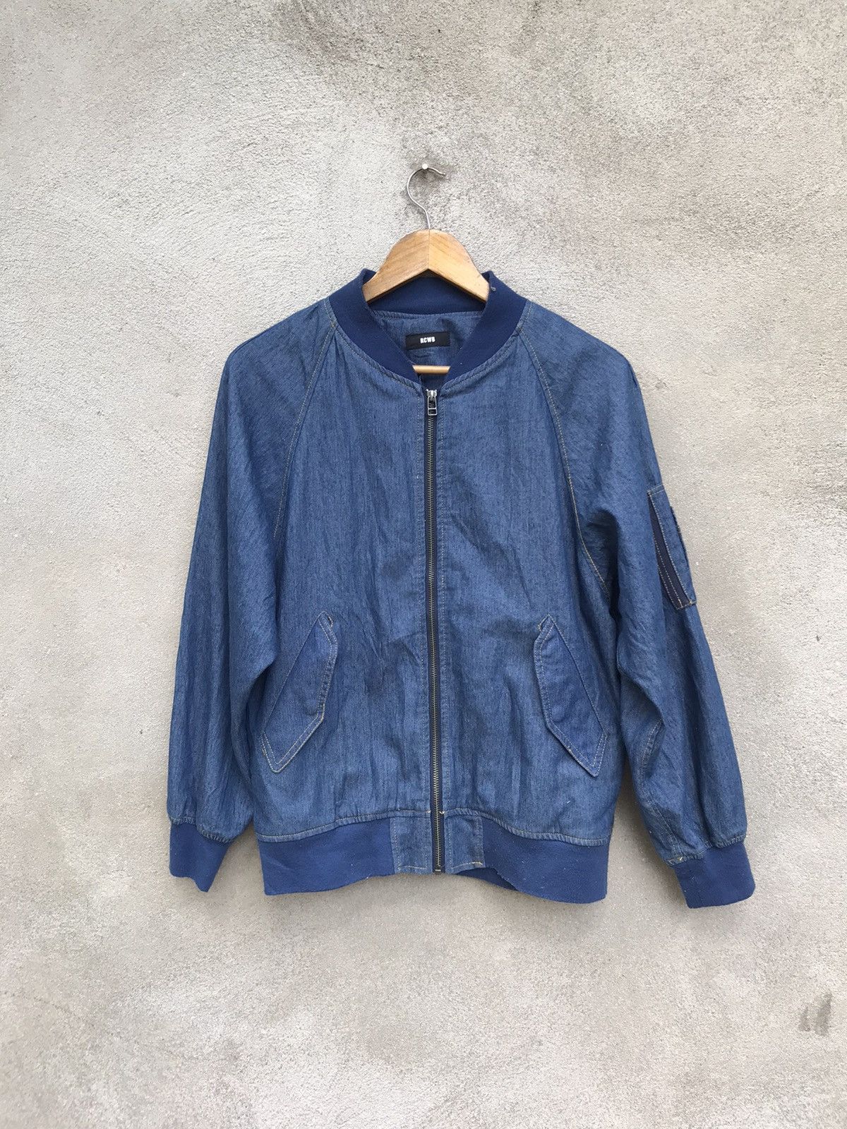 Sex Skateboards RARE RODEO CROWNS INDIGO SKATE LIKE BOMBER JACKET Size US M / EU 48-50 / 2 - 5 Thumbnail