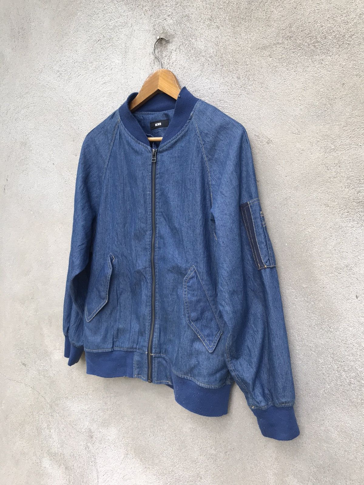 Sex Skateboards RARE RODEO CROWNS INDIGO SKATE LIKE BOMBER JACKET Size US M / EU 48-50 / 2 - 6 Thumbnail