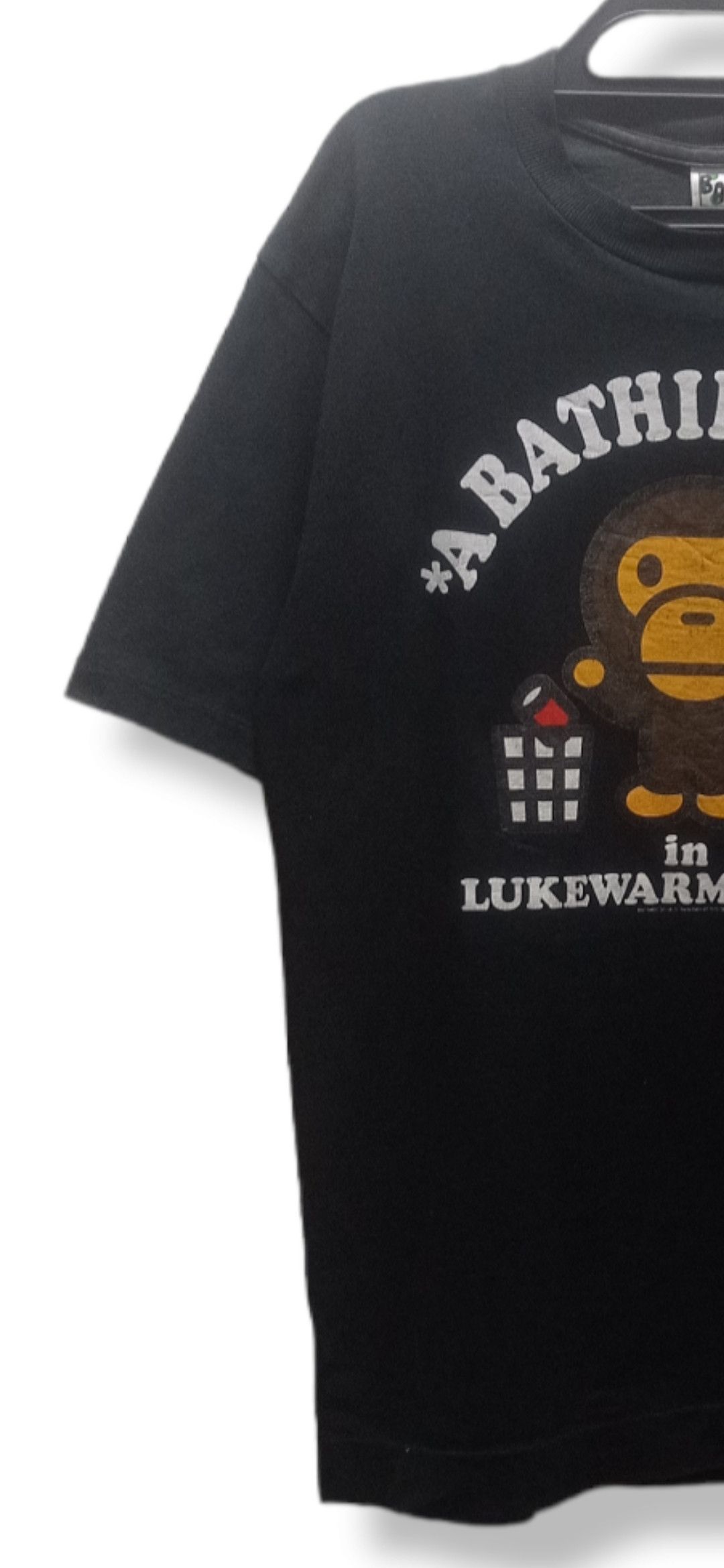 Bape A Bathing Ape In Lukewarn Water Tee Size US S / EU 44-46 / 1 - 4 Thumbnail