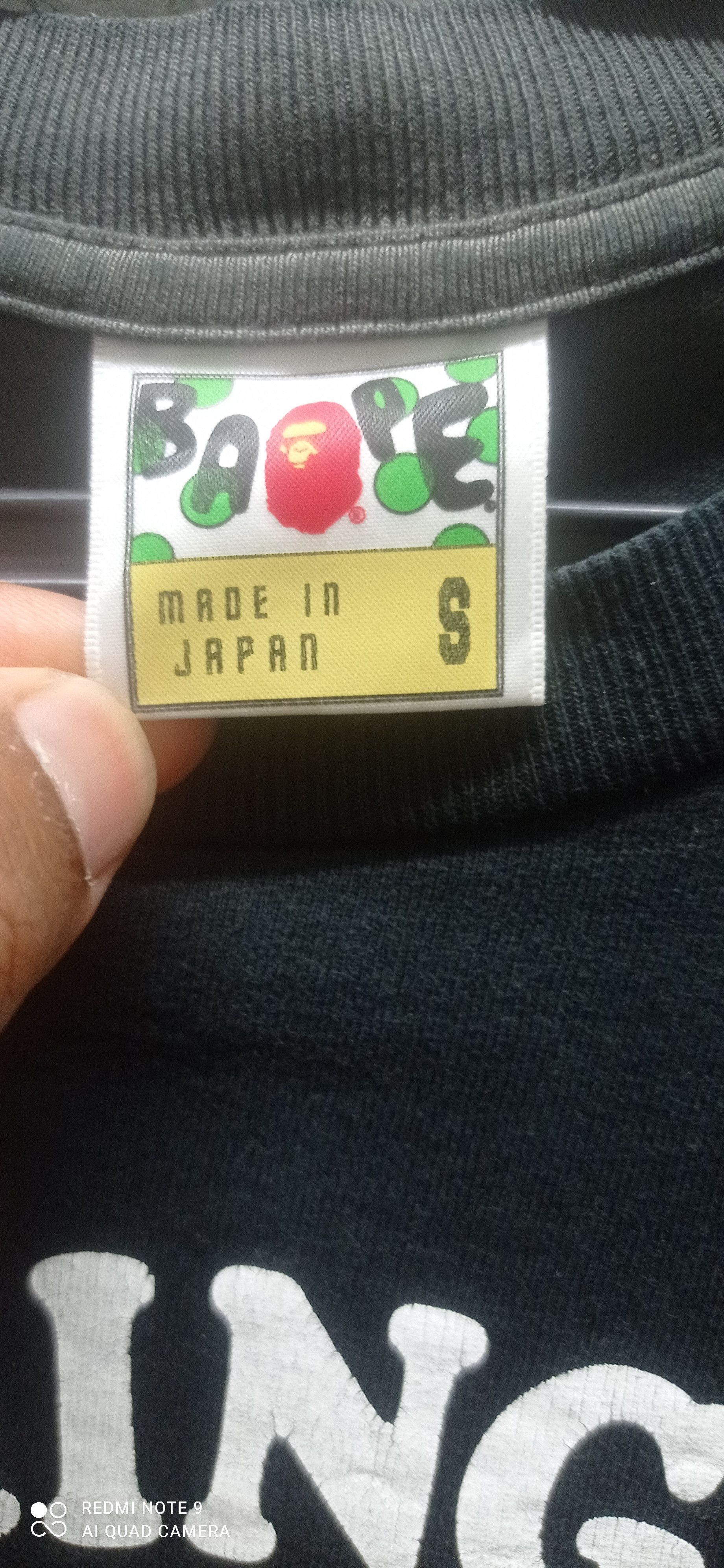 Bape A Bathing Ape In Lukewarn Water Tee Size US S / EU 44-46 / 1 - 12 Thumbnail